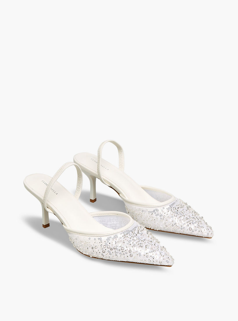 حذاء بحزام خلفي مزين للنساء من فلورا بيلا-women-shoes-heels-image-1