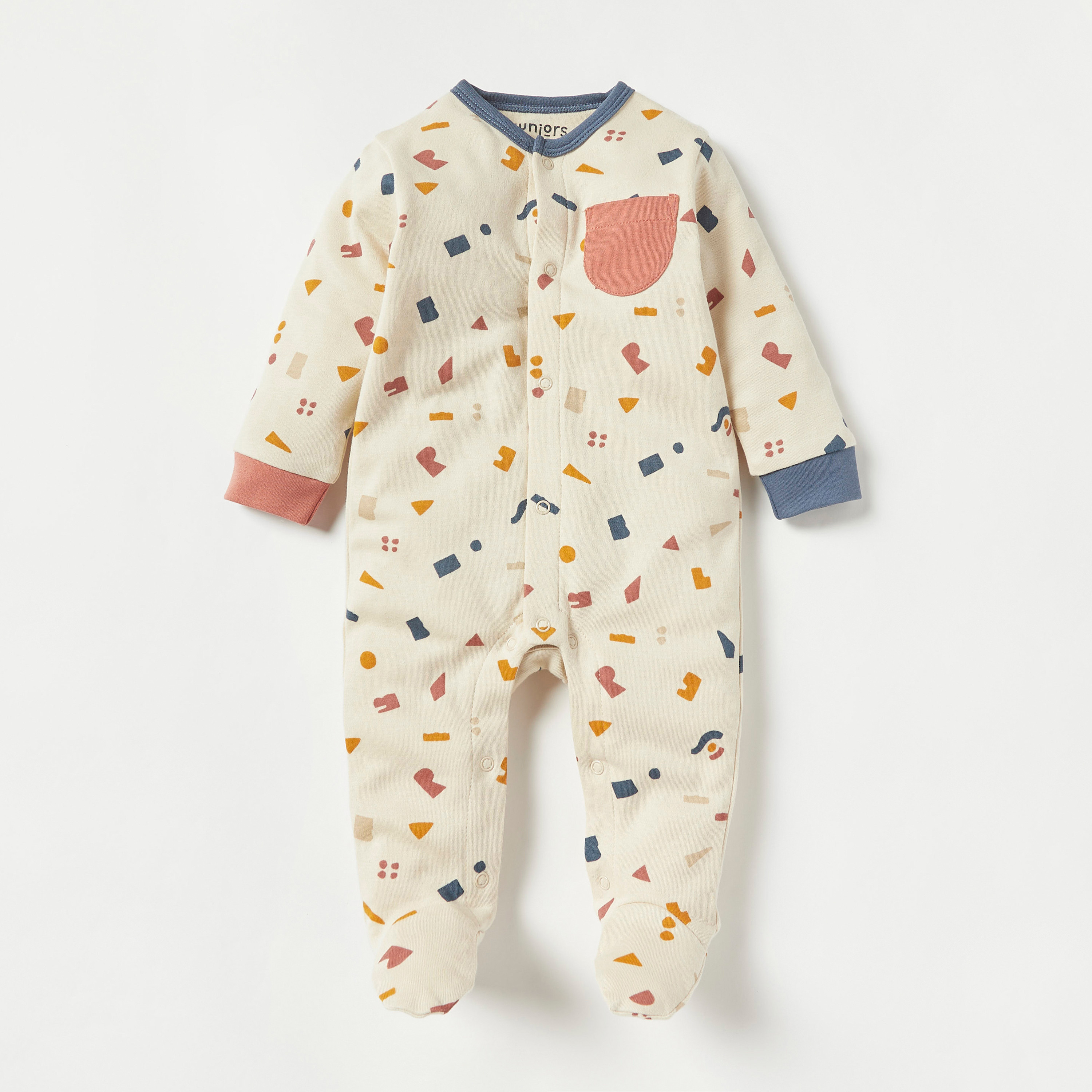 بدلات نوم مغلقة القدمين بطبعات من جونيورز - طقم من قطعتين-baby-boys-clothing-nightwear-sleepsuits-image-2