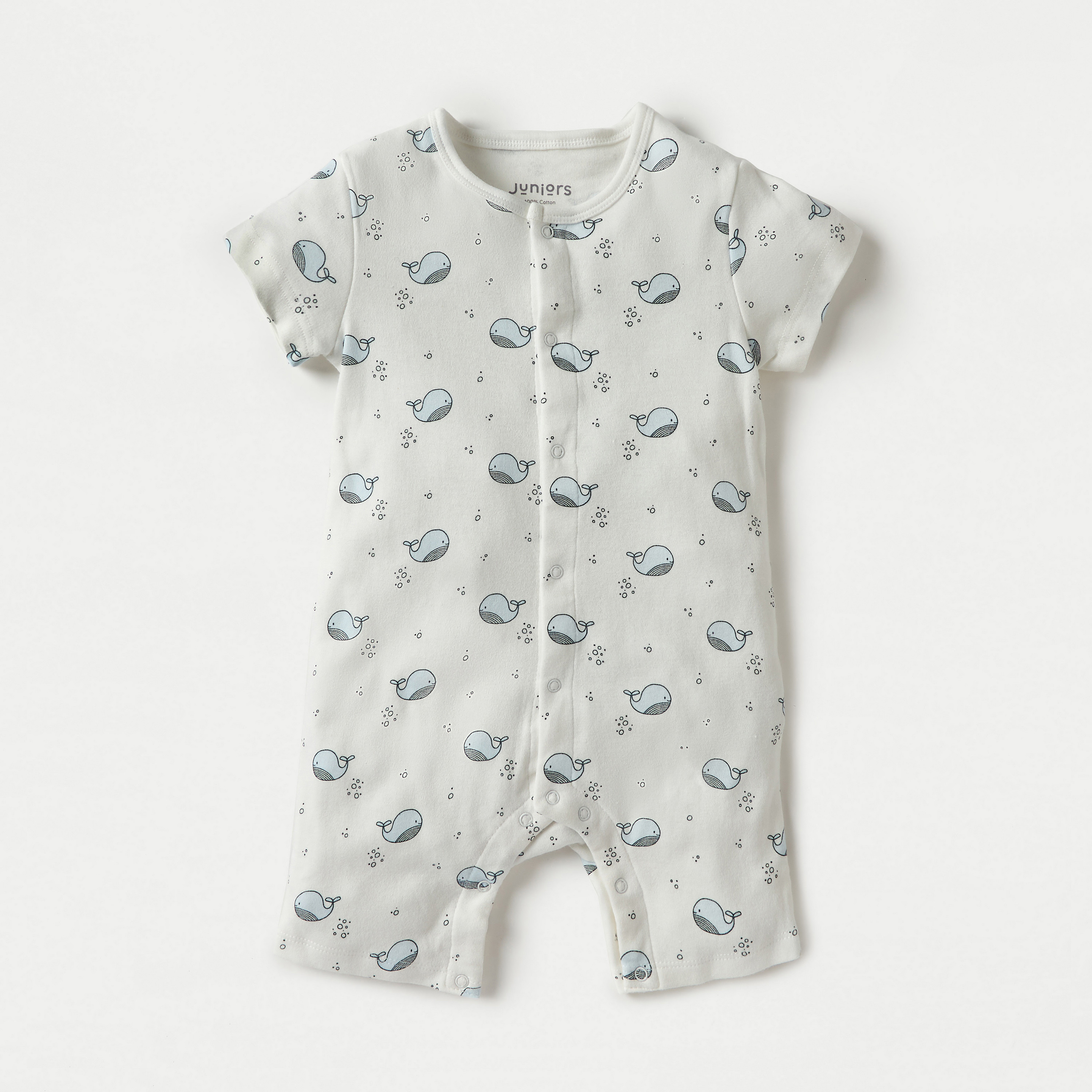 Juniors Printed Romper and Sleepsuit Set-baby-boys-clothing-nightwear-sleepsuits-image-3
