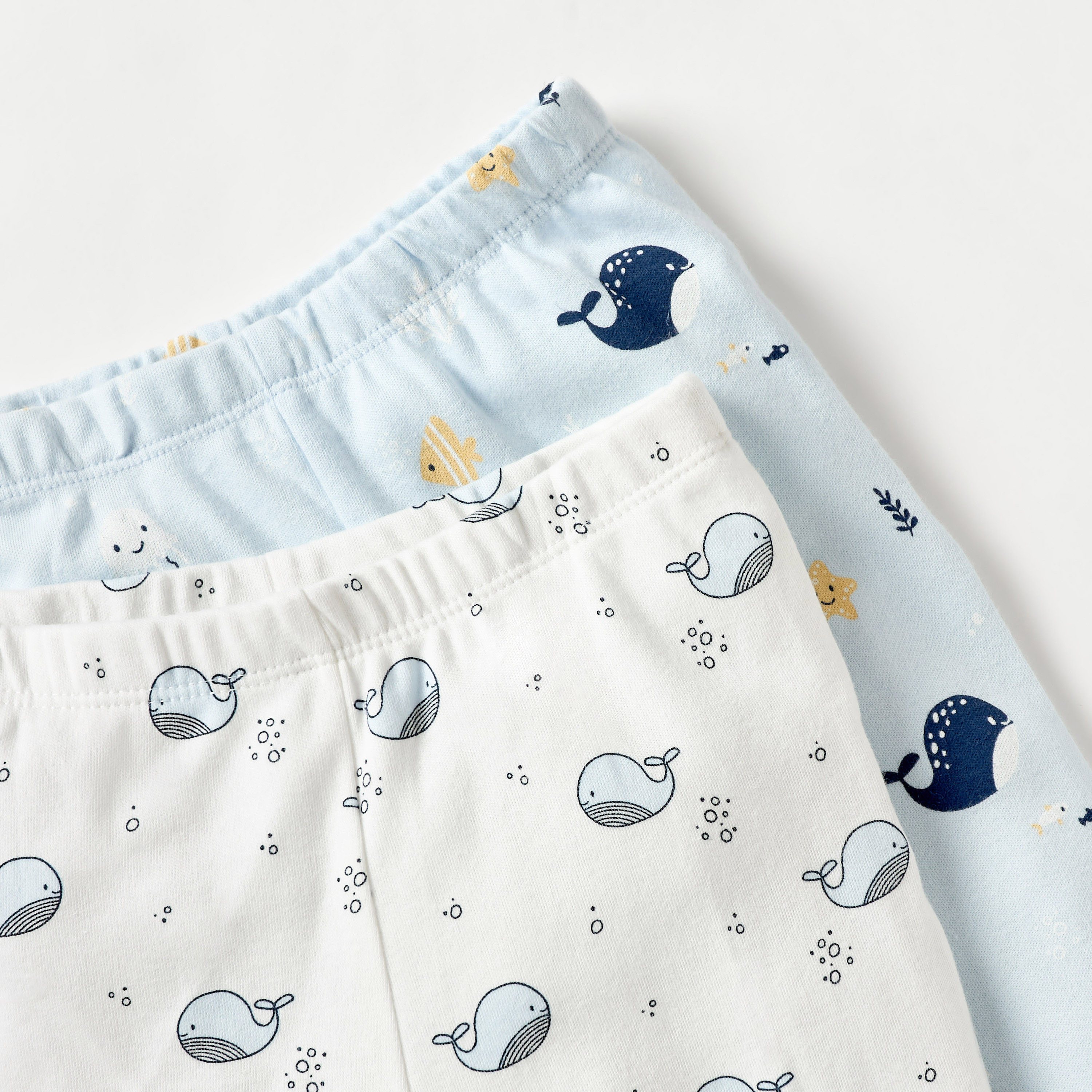 Juniors Underwater Print Long Sleeves T-shirt and Pyjamas - Set of 2-baby-boys-clothing-nightwear-pyjamasets-image-5