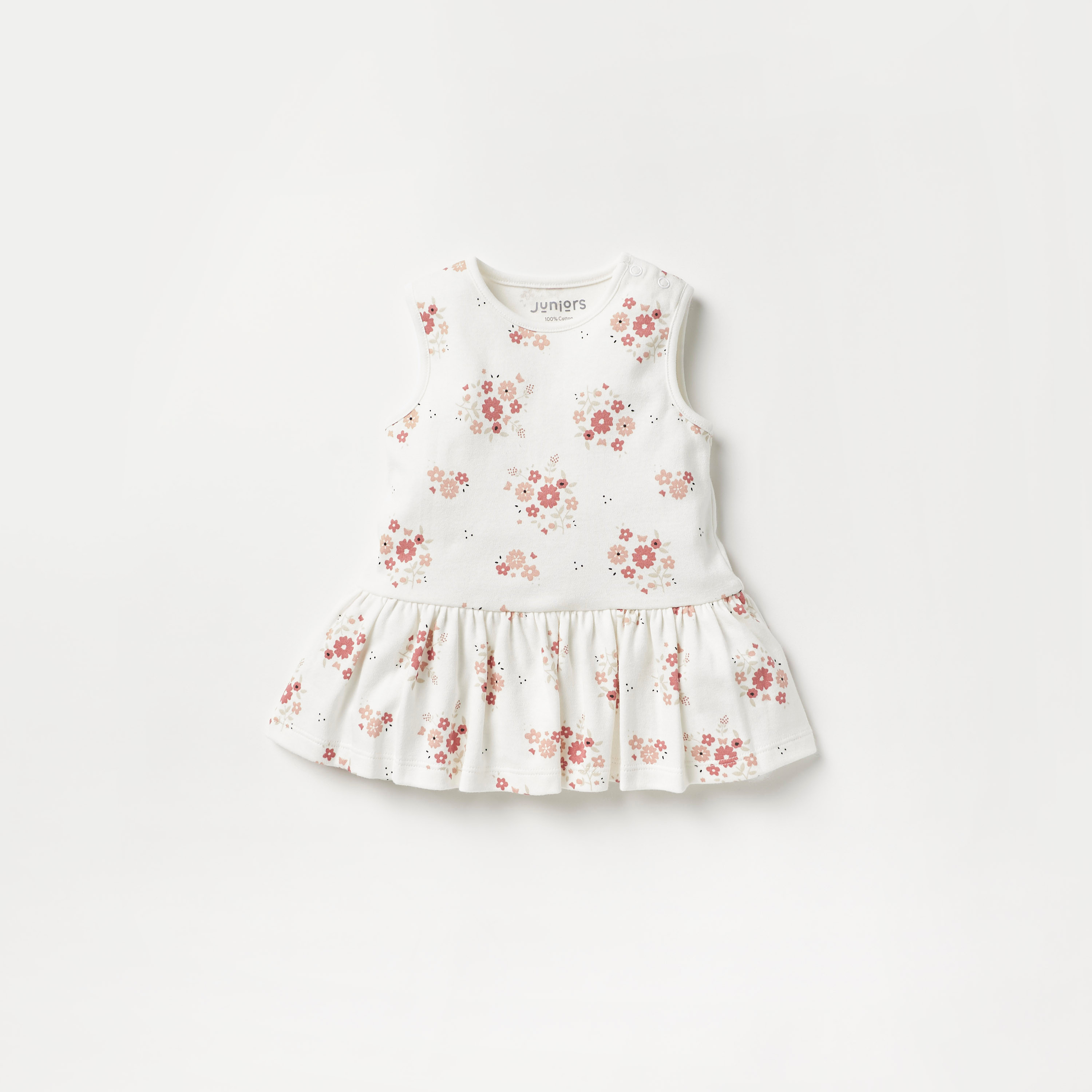 Juniors Printed A-line Dress - Set of 2-baby-girls-clothing-dressesandjumpsuits-image-2