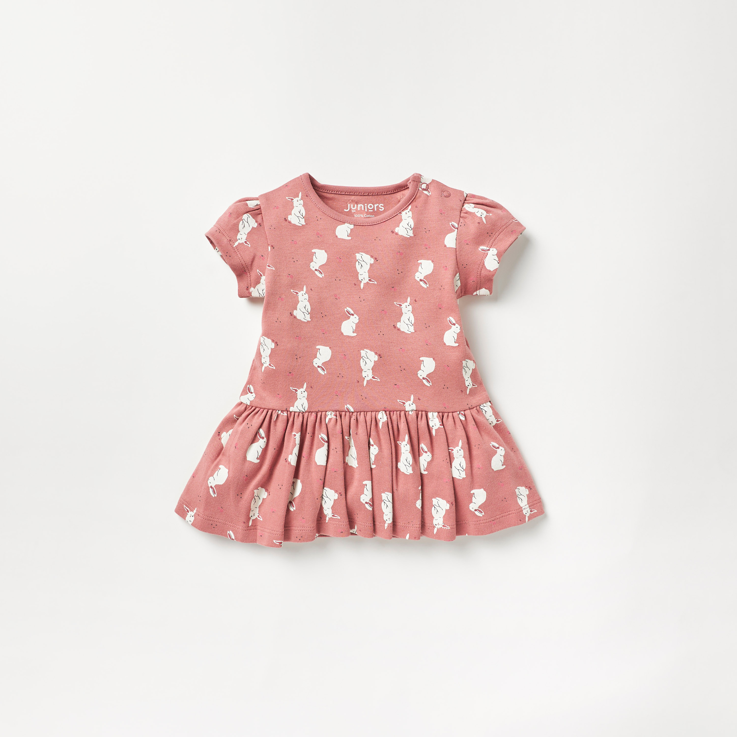 Juniors Printed A-line Dress - Set of 2-baby-girls-clothing-dressesandjumpsuits-image-3