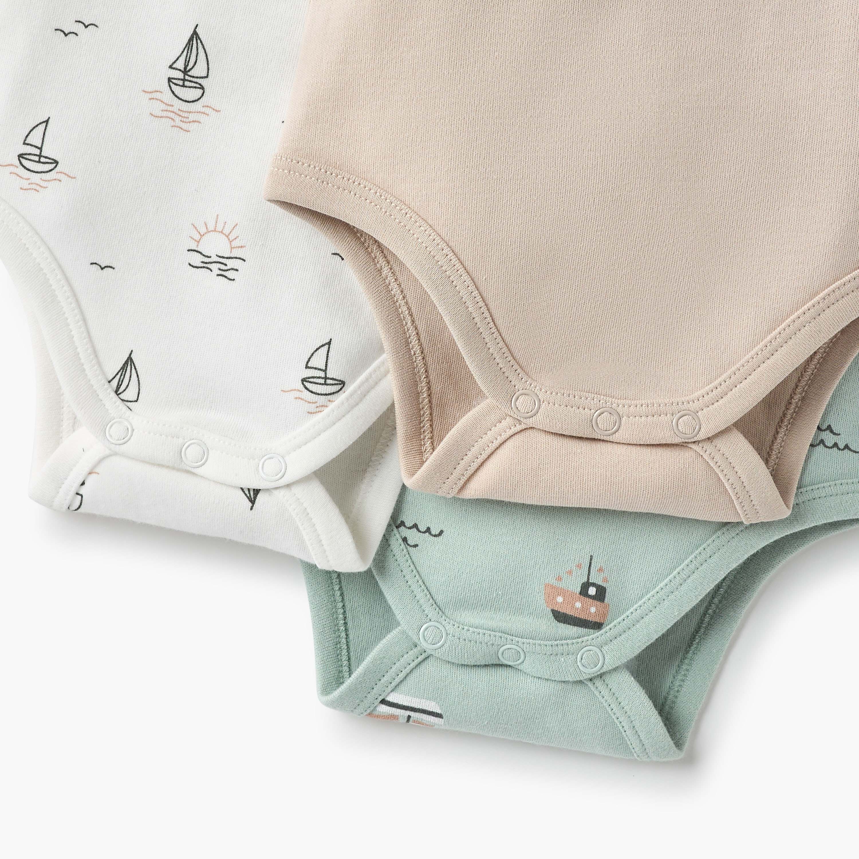 Juniors Ship Print Sleeveless Bodysuit - Set of 3-baby-boys-clothing-multipacks-image-6