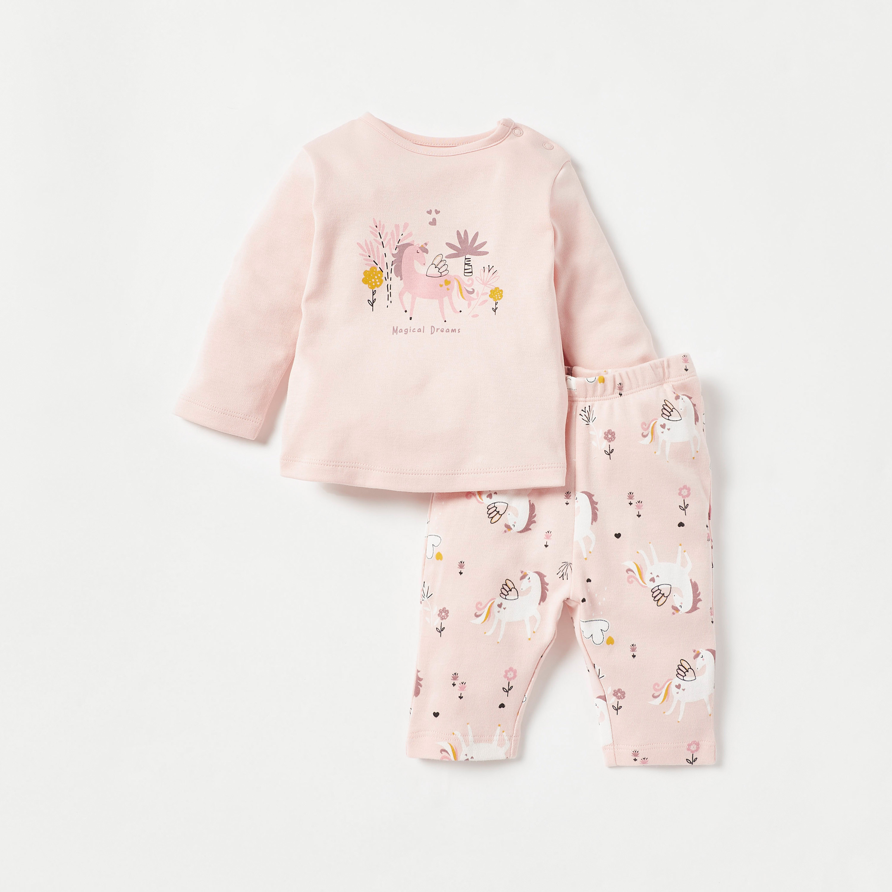 Unicorn 2024 overall pajamas