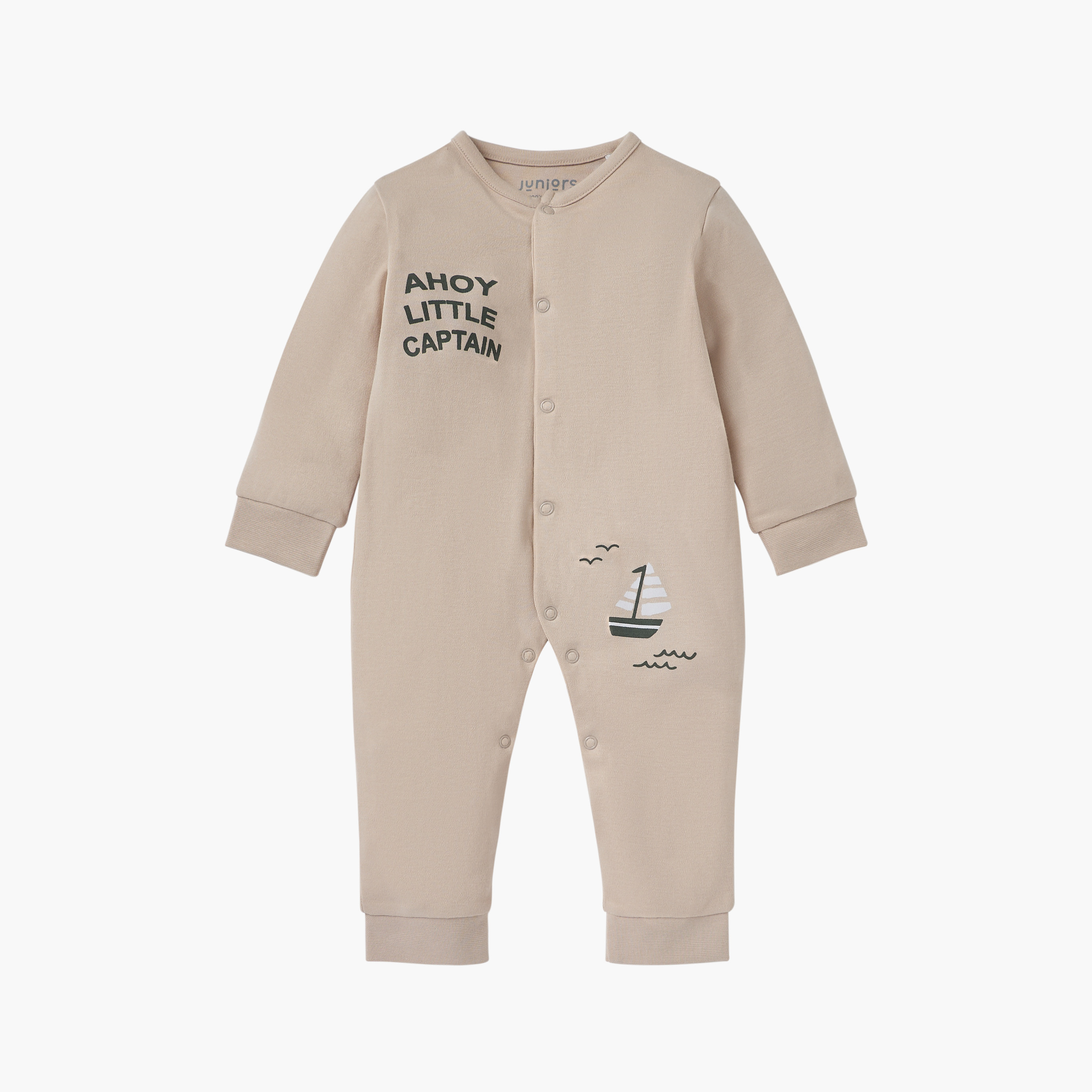 Juniors 2-Piece Printed Sleepsuit and Romper Set-baby-boys-clothing-nightwear-sleepsuits-image-2