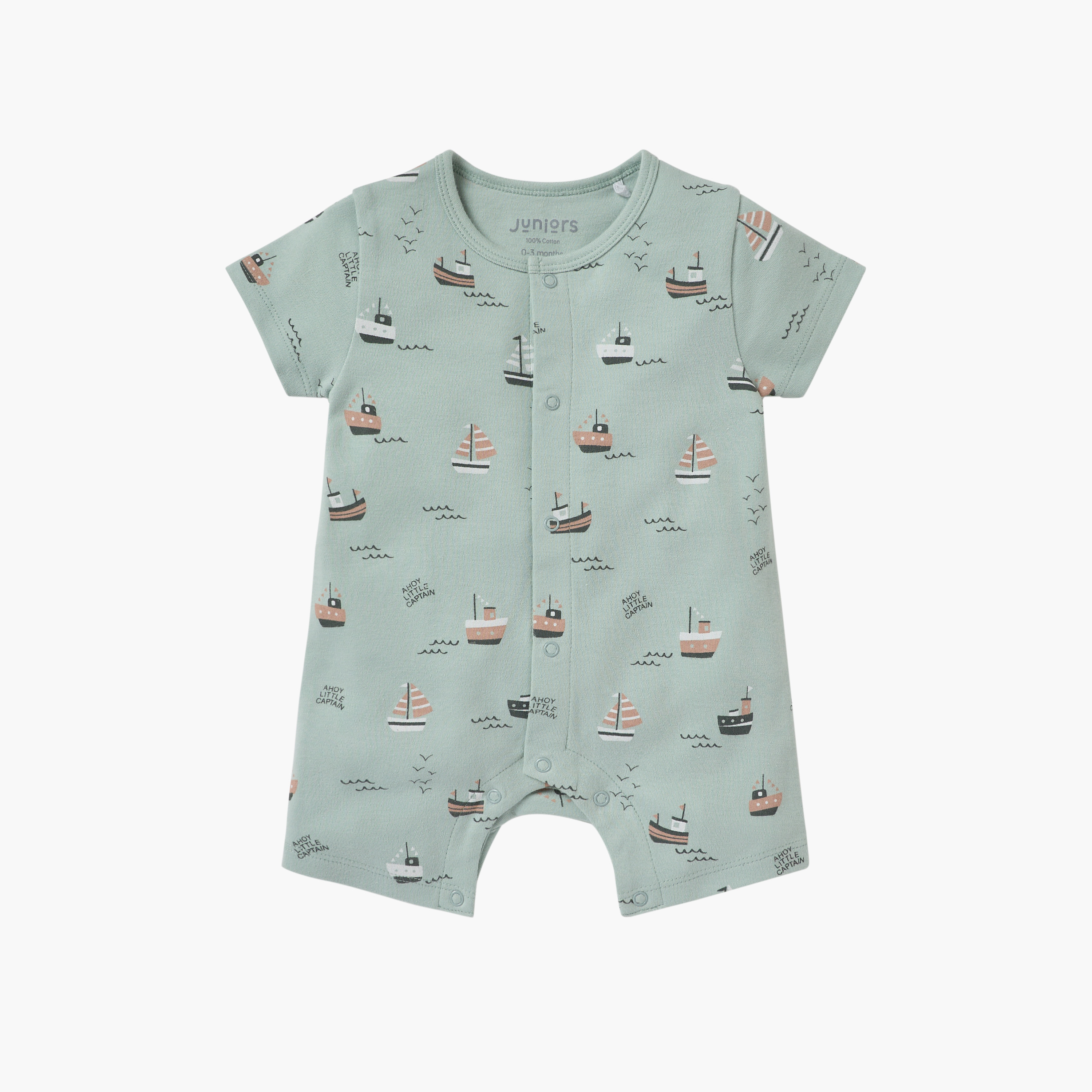 Juniors 2-Piece Printed Sleepsuit and Romper Set-baby-boys-clothing-nightwear-sleepsuits-image-3