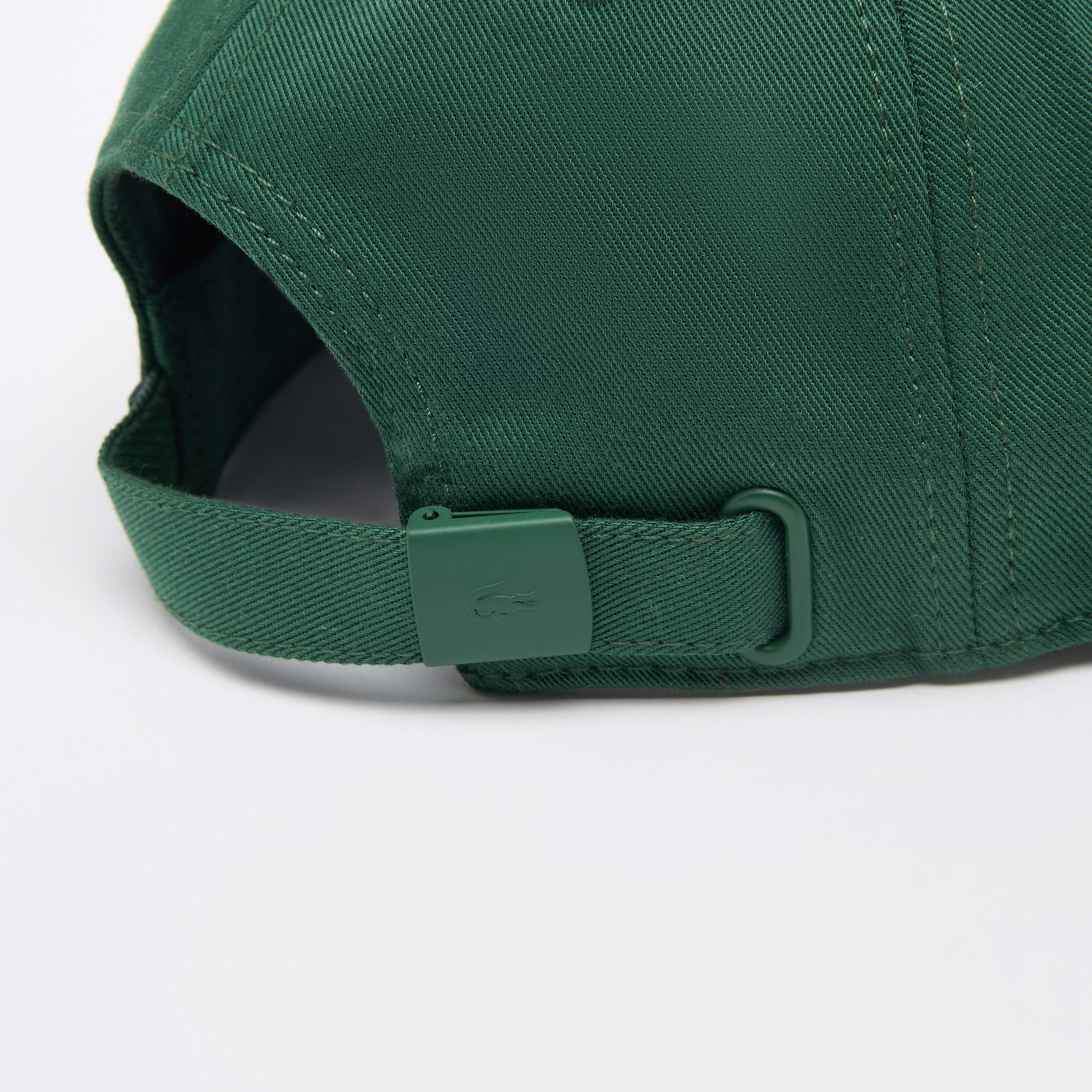 Lacoste Logo Embroidered Cap with Buckled Strap Closure-men-caps-image-5