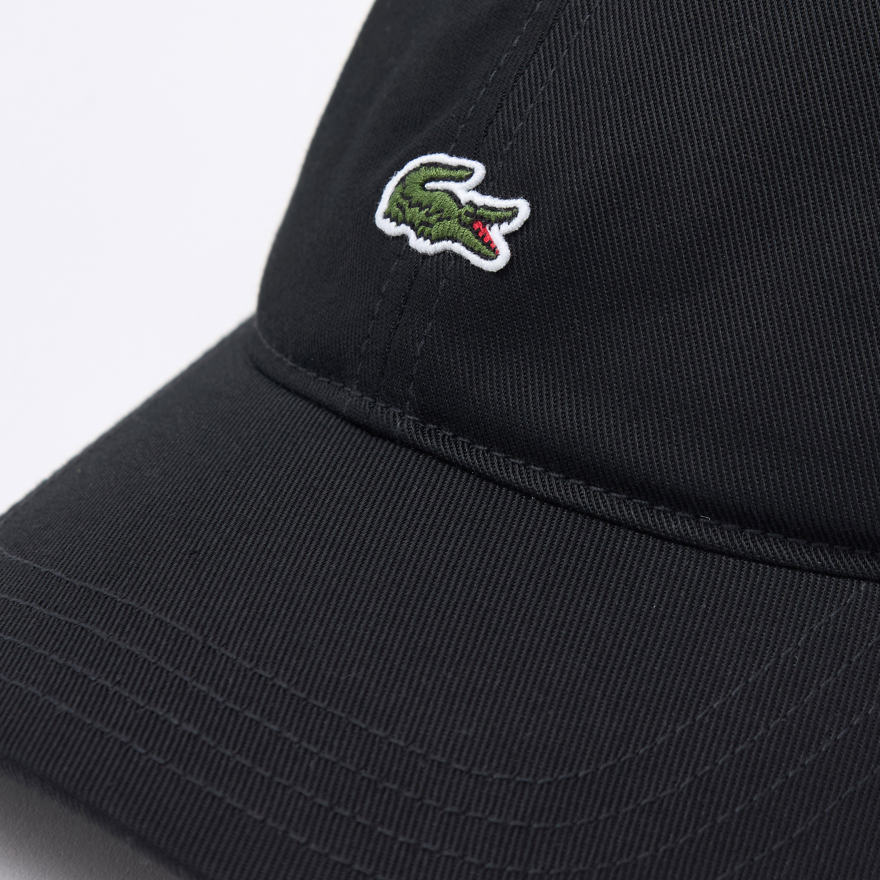 Lacoste Logo Embroidered Cap with Buckled Strap Closure-men-caps-image-3