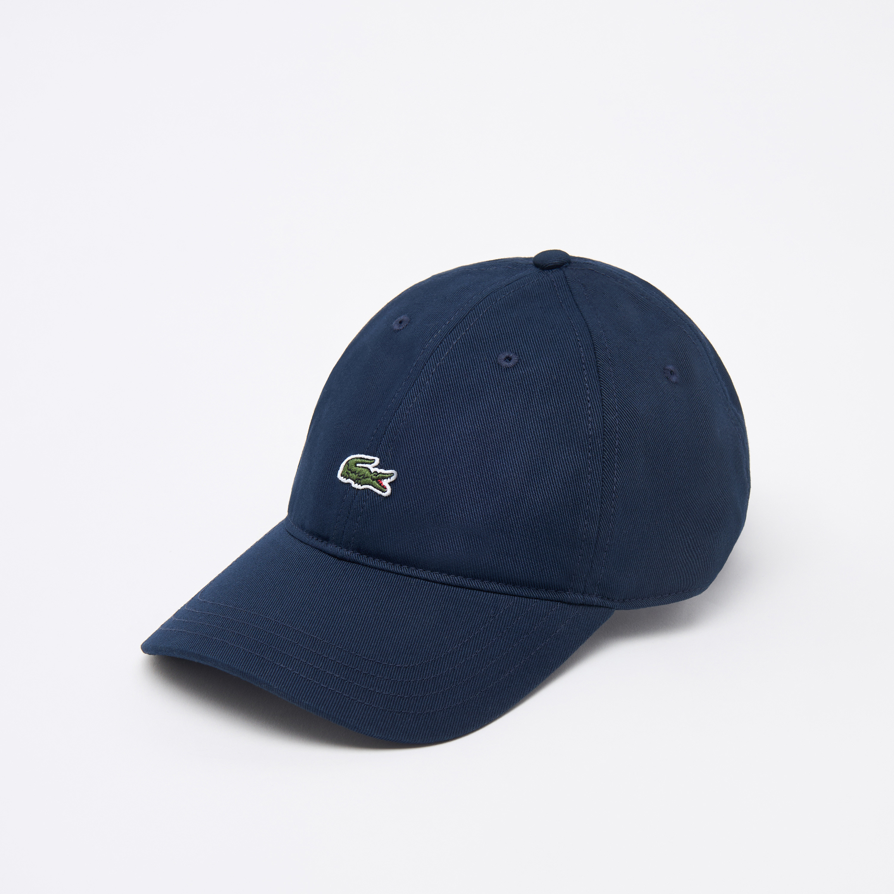 كاب بِتطريز شعار وحزام إغلاق بإبزيم من لاكوست-men-caps-image-1