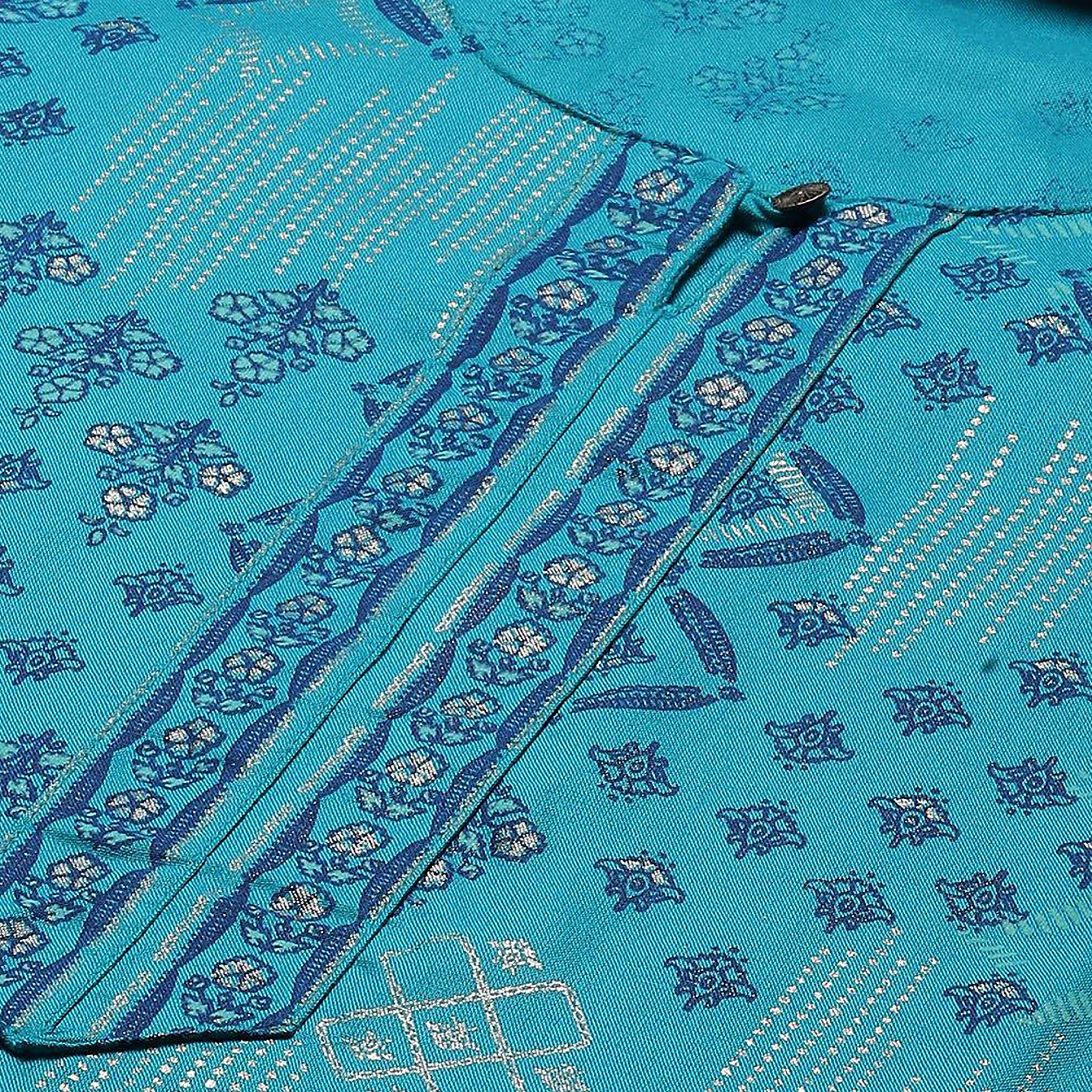 كورتا مستقيمة برقبة بفتحة رئيسية مطبوعة من رانغريتي-women-clothing-ethnicwear-dresses-image-3