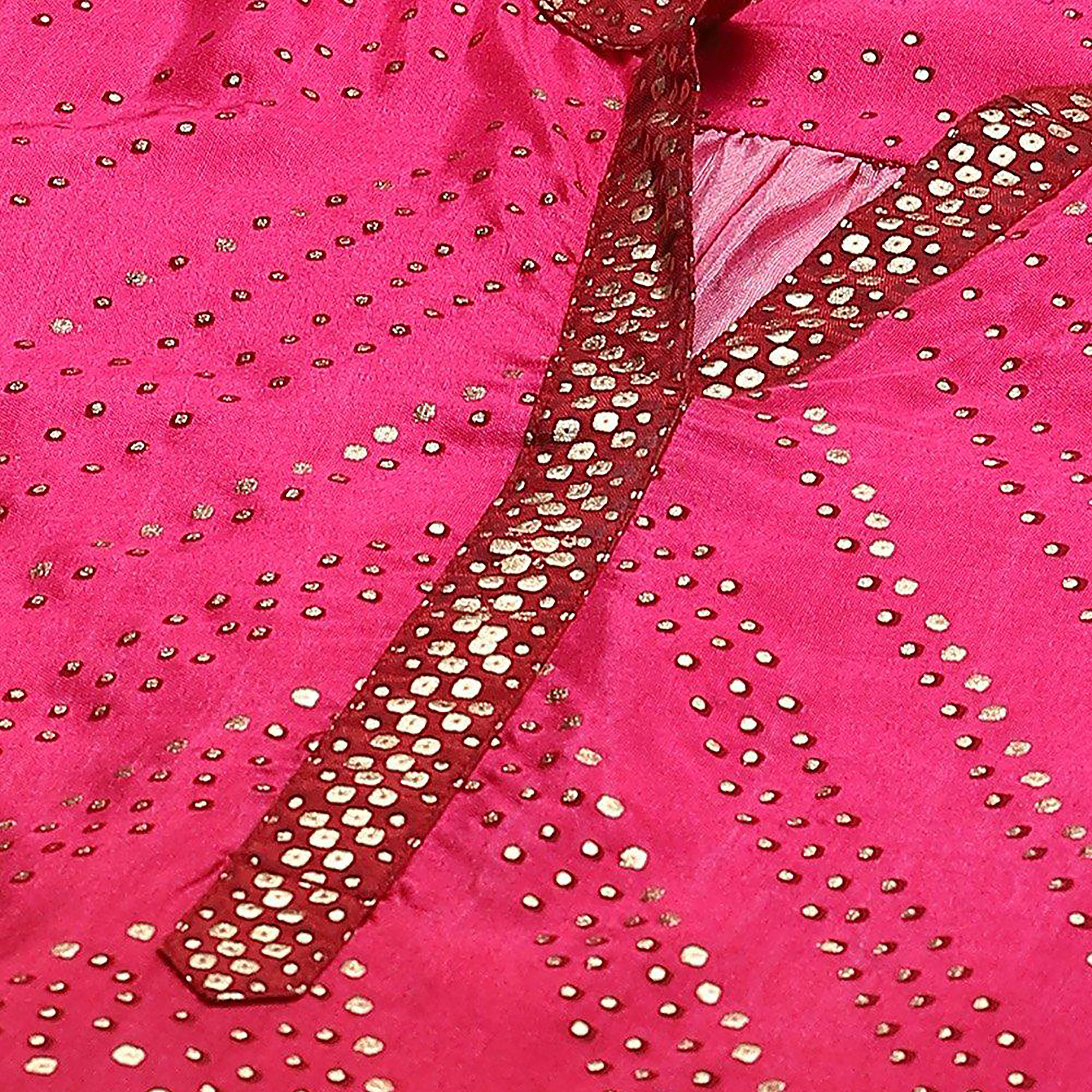 كورتي بياقة الماندرين بطباعة أومبير من رانغريتي-women-clothing-ethnicwear-dresses-image-3