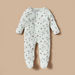 Juniors All-Over Floral Print Closed Feet Sleepsuit with Button Closure-Sleepsuits-thumbnailMobile-0