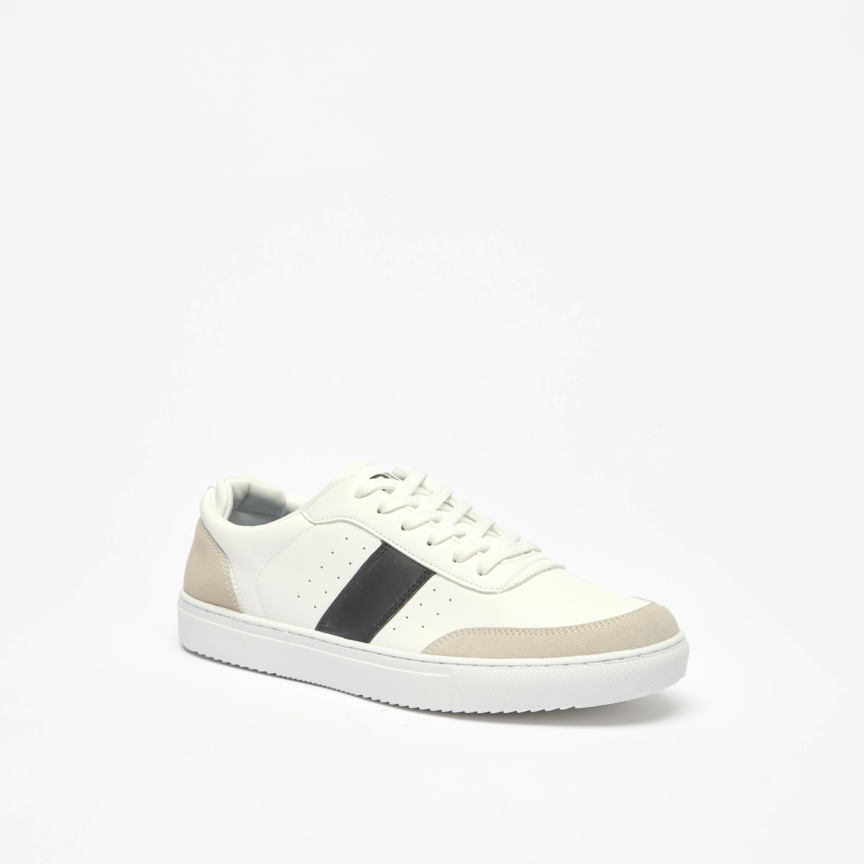 LBL by Shoexpress Panelled Lace-Up Sneakers-men-shoes-sneakers-image-2