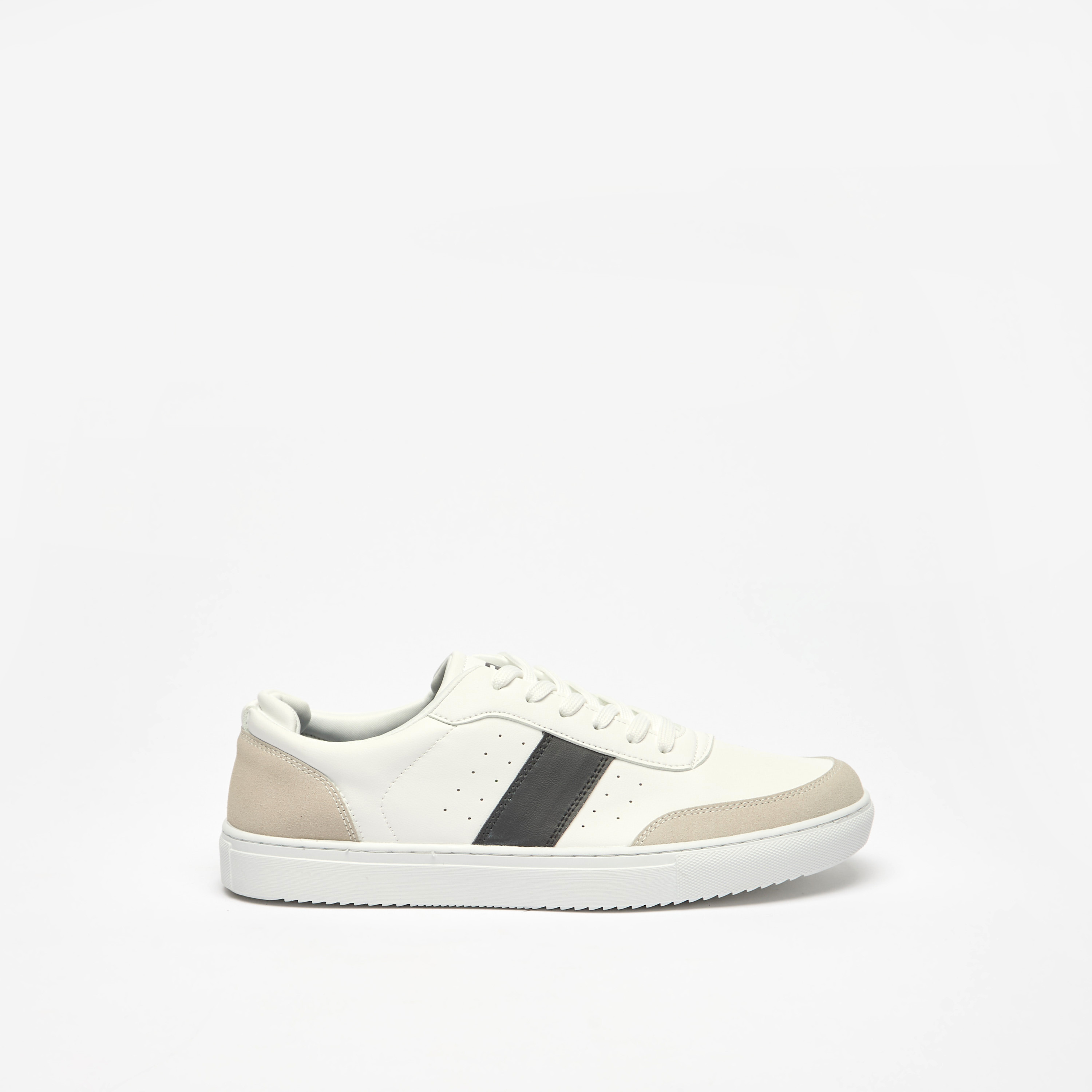 LBL by Shoexpress Panelled Lace-Up Sneakers-men-shoes-sneakers-image-4