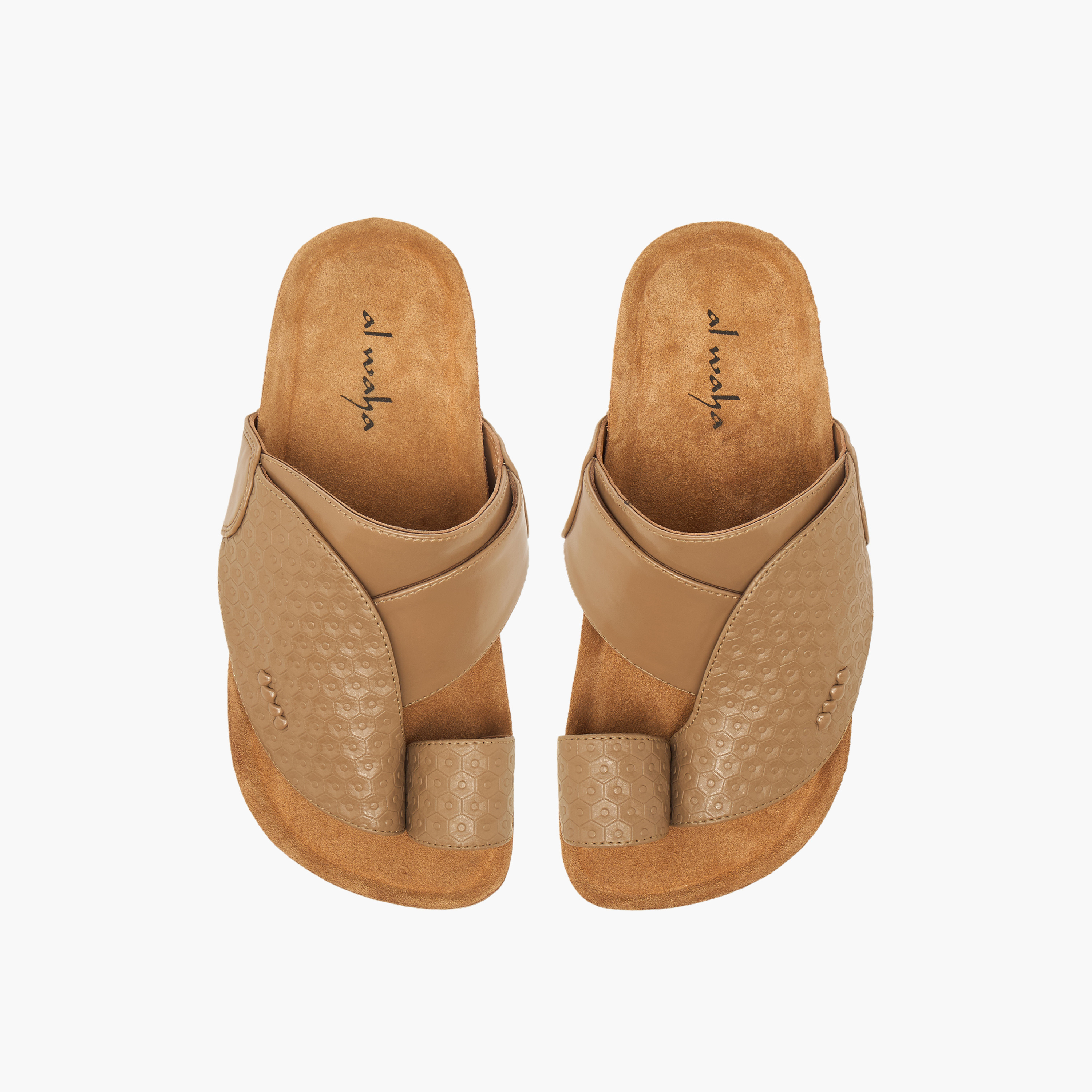 صندل عربي جلد سهل الارتداء للأولاد من الواحة-boys-shoes-sandals-image-1
