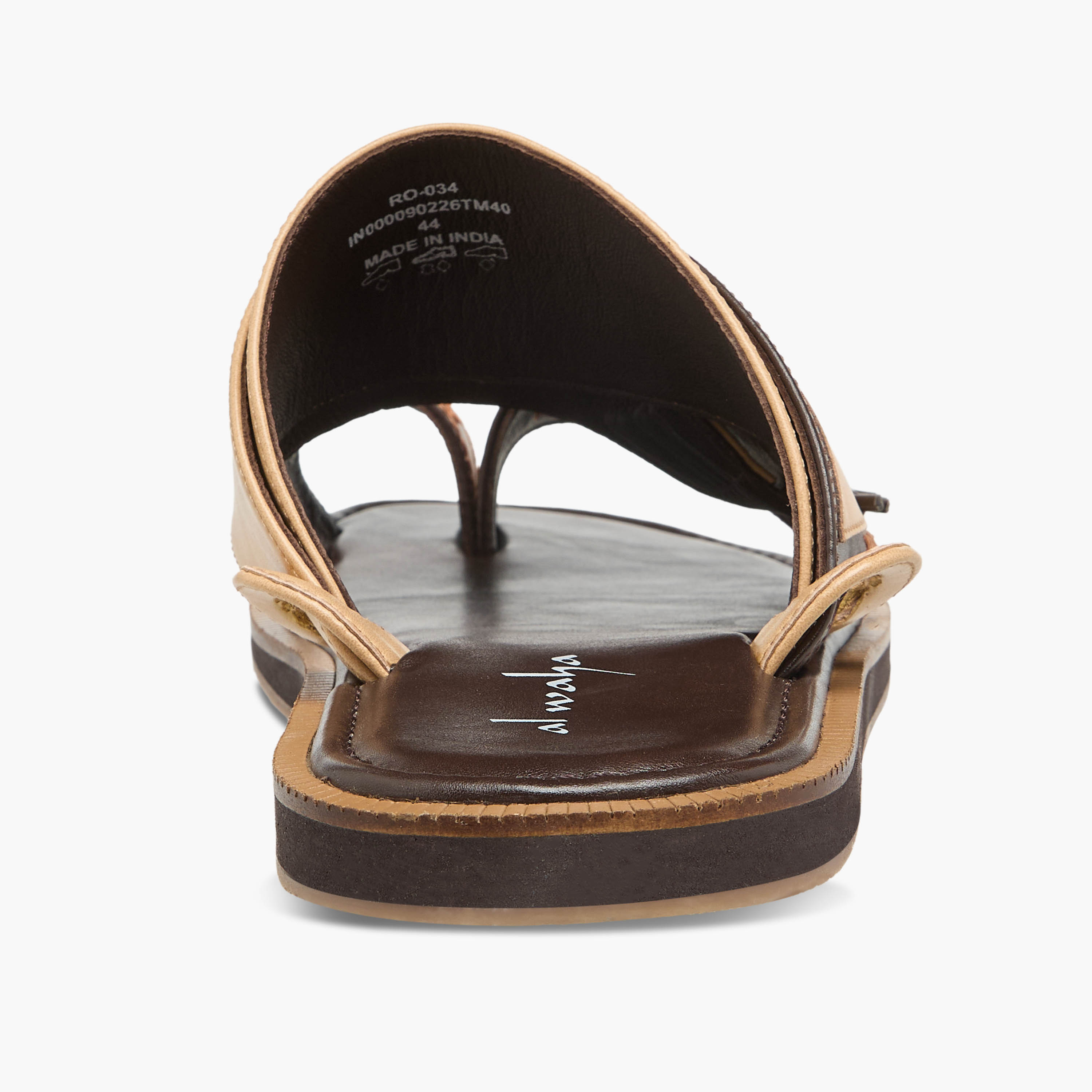 Al Waha Men Leather Arabic Sandals-men-shoes-sandals-image-5