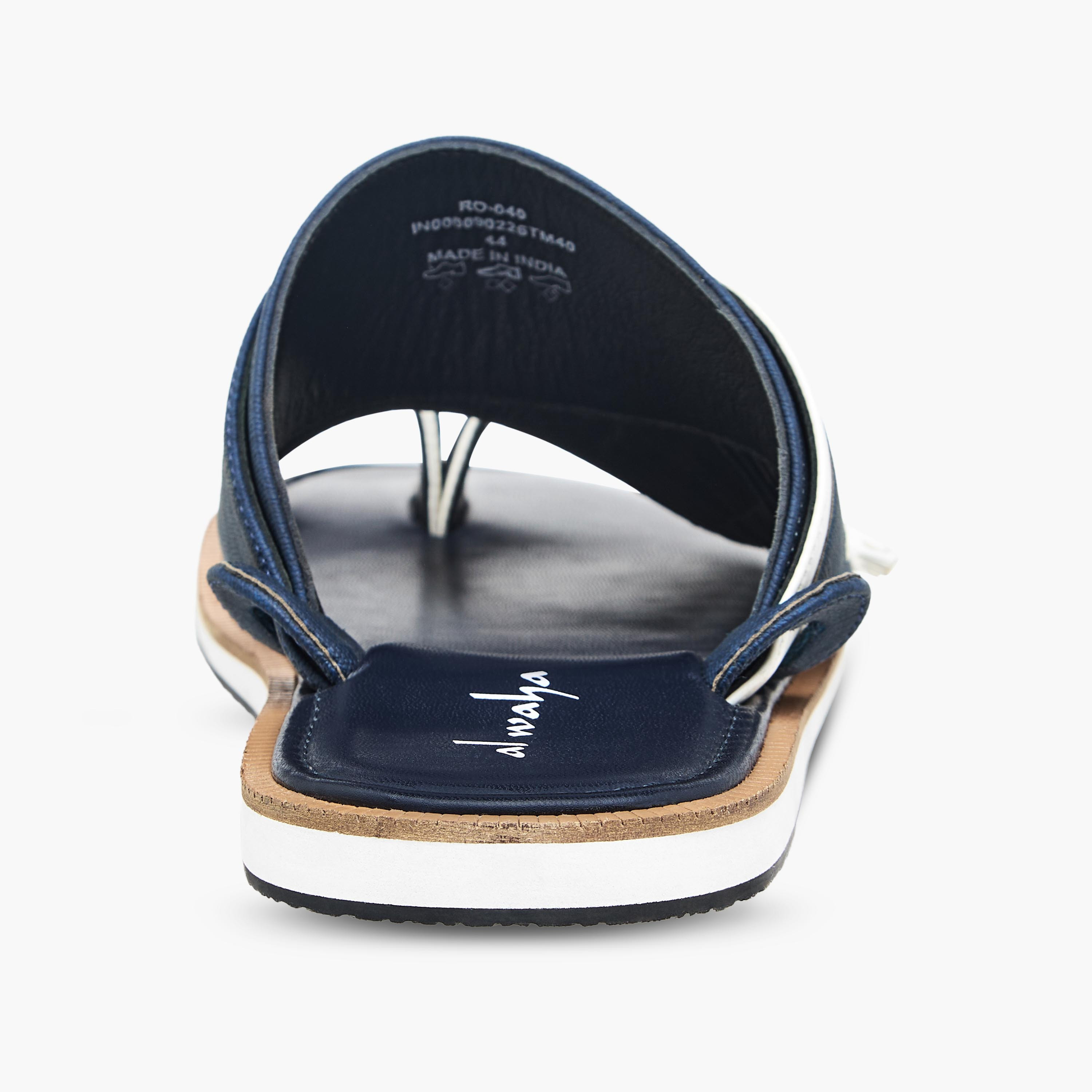 Al Waha Men Embroidered Arabic Sandals-men-shoes-sandals-image-5