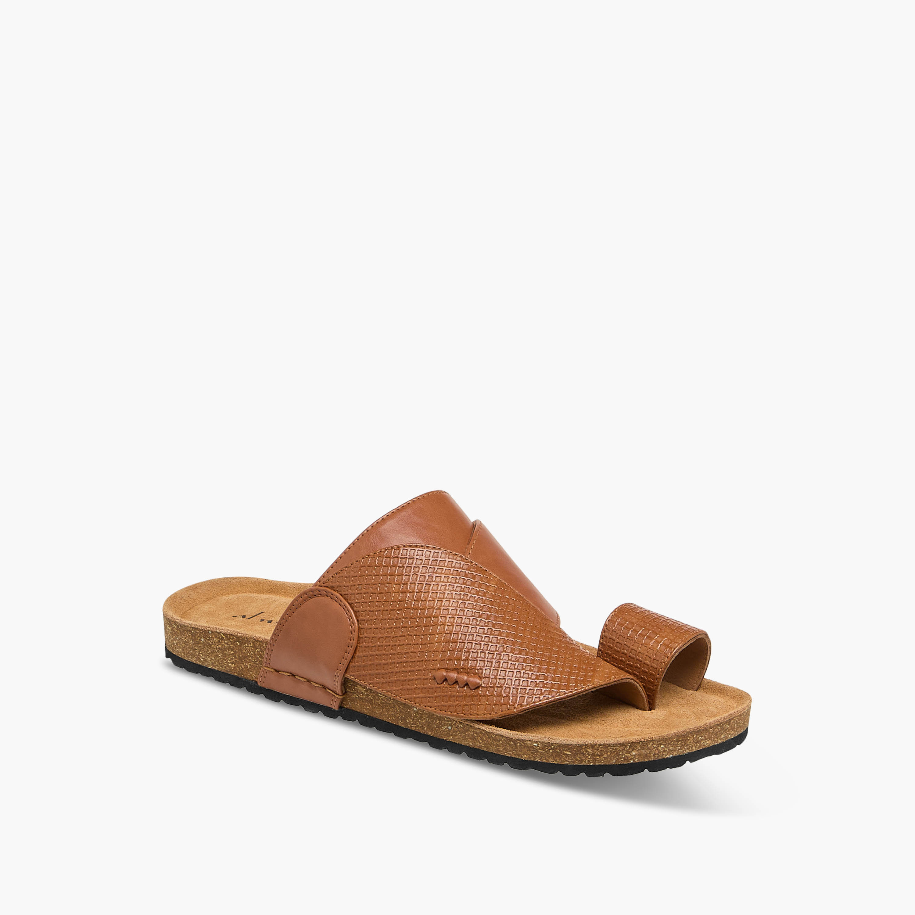 Al Waha Men Leather Arabic Sandals-men-shoes-sandals-image-2
