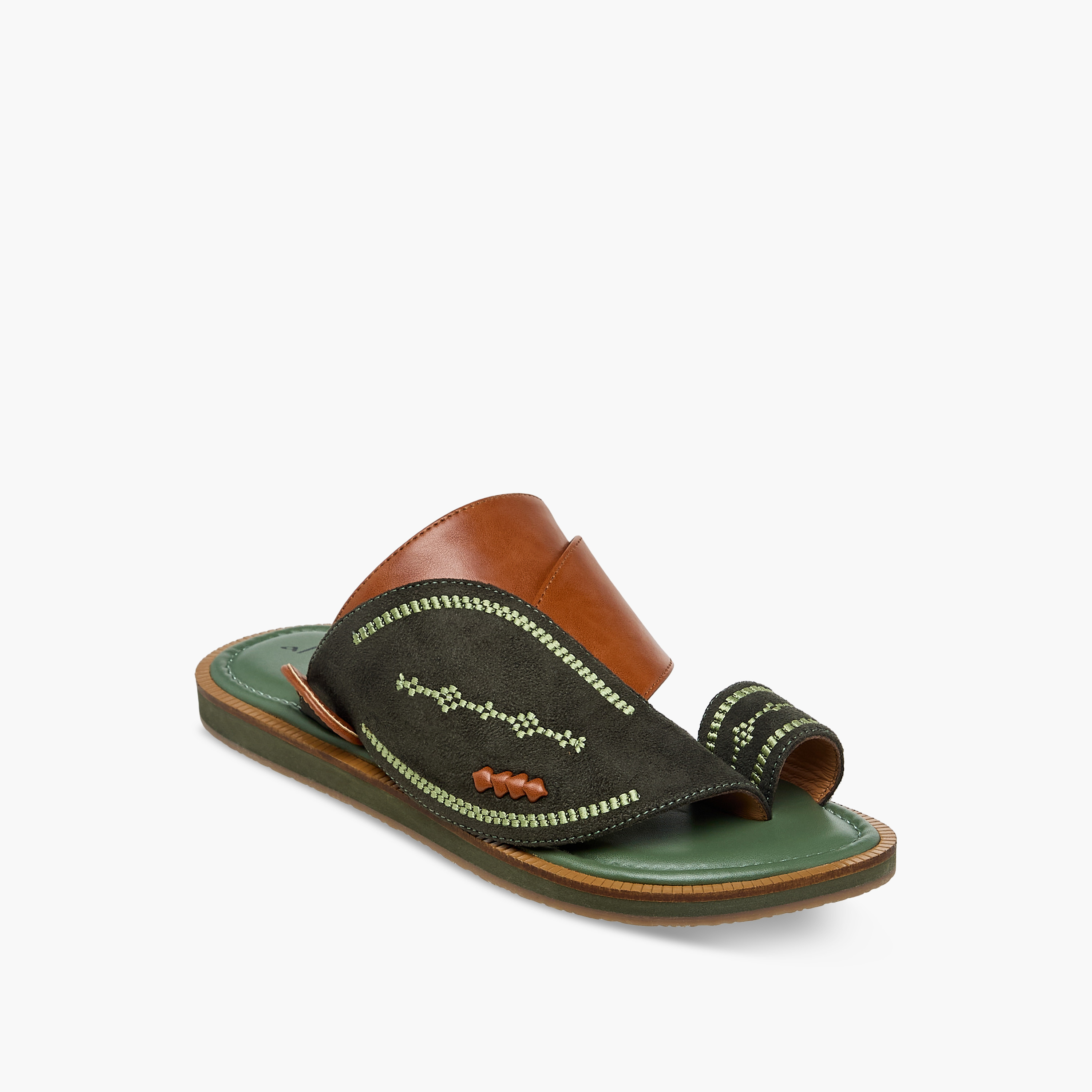 Al Waha Boys Slip-On Arabic Sandals-boys-shoes-sandals-image-2