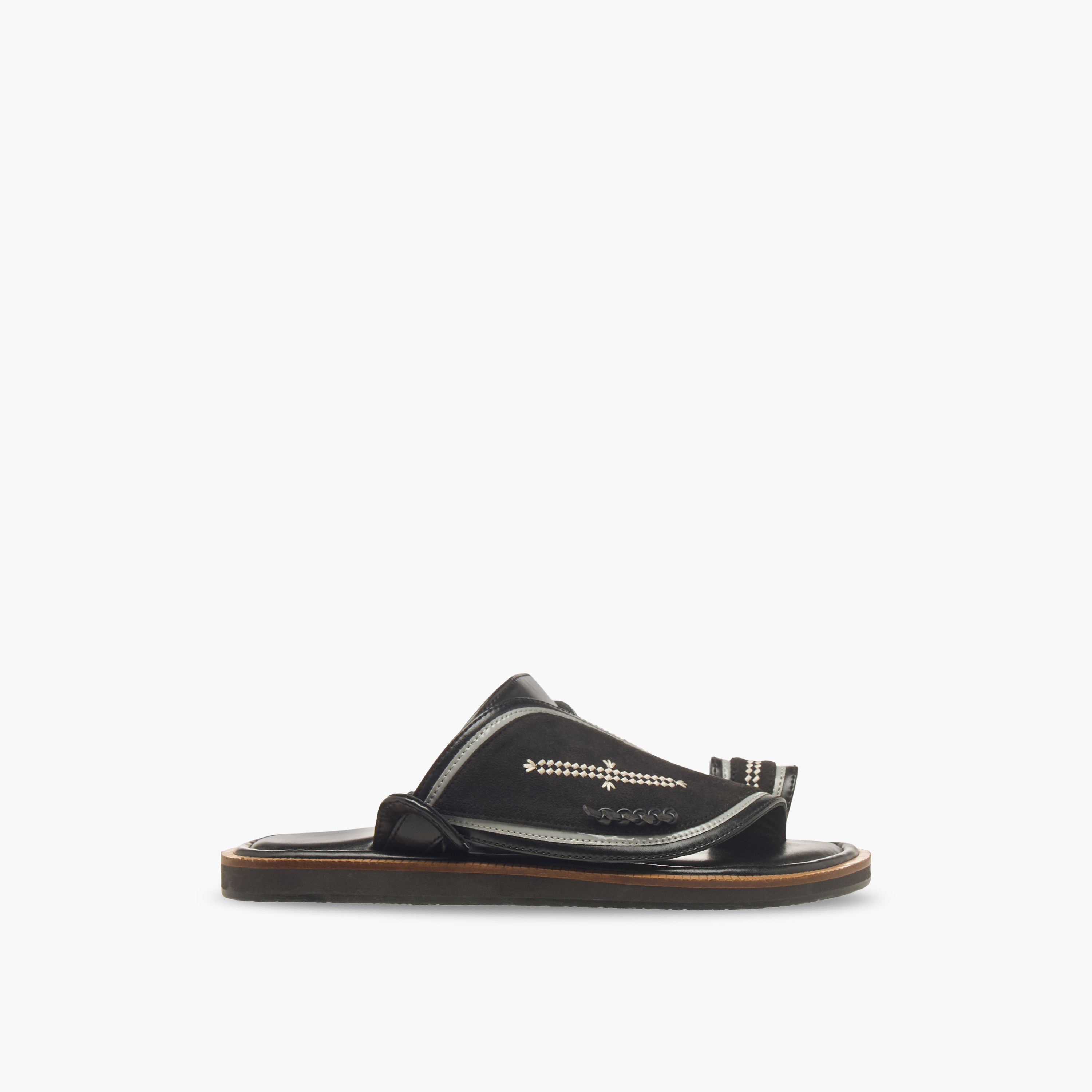 Al Waha Boys Leather Arabic Sandals-boys-shoes-sandals-image-3