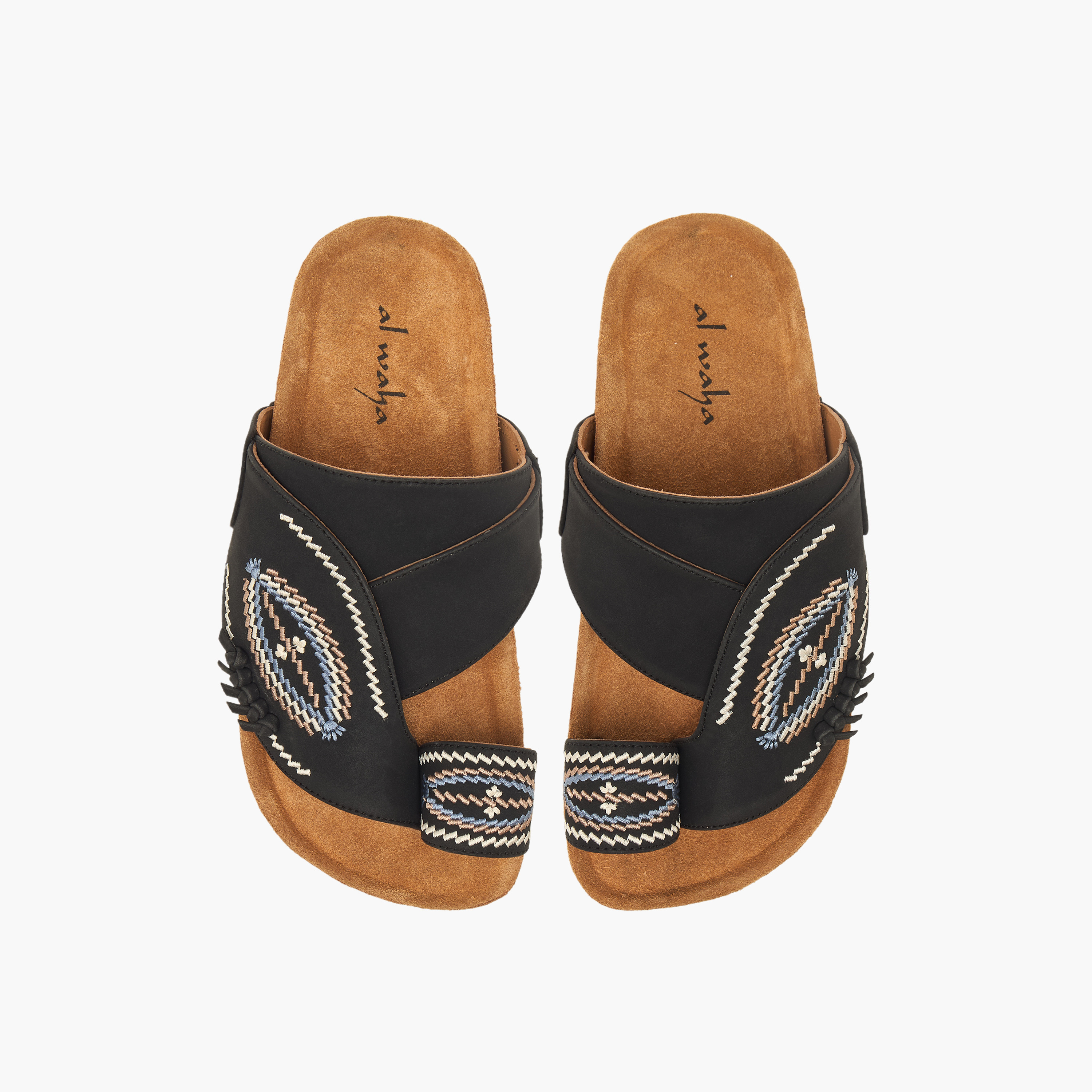 صندل عربي جلد بحلقة إصبع للأولاد من الواحة-boys-shoes-sandals-image-1