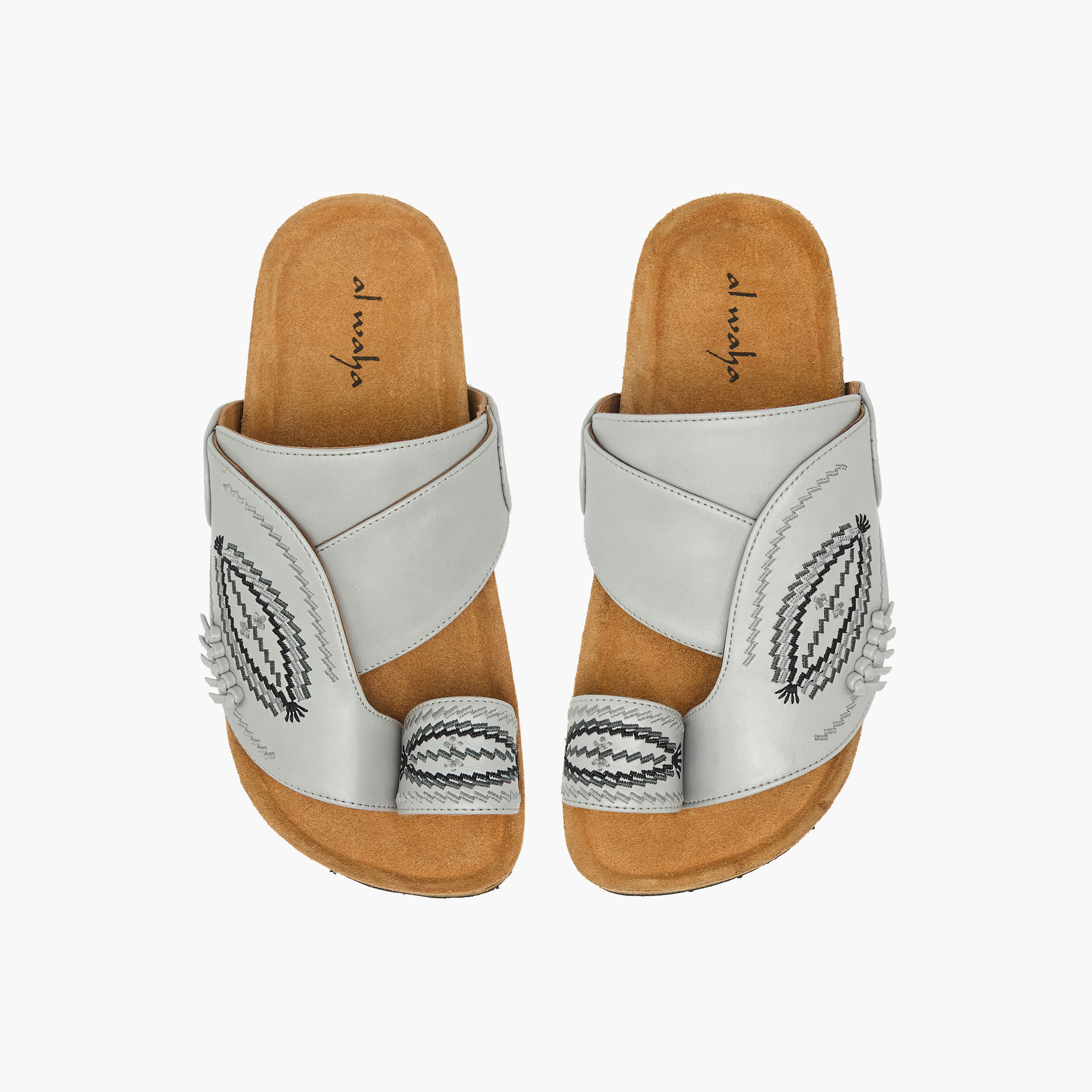 صندل عربي جلد بحلقة إصبع للأولاد من الواحة-boys-shoes-sandals-image-1