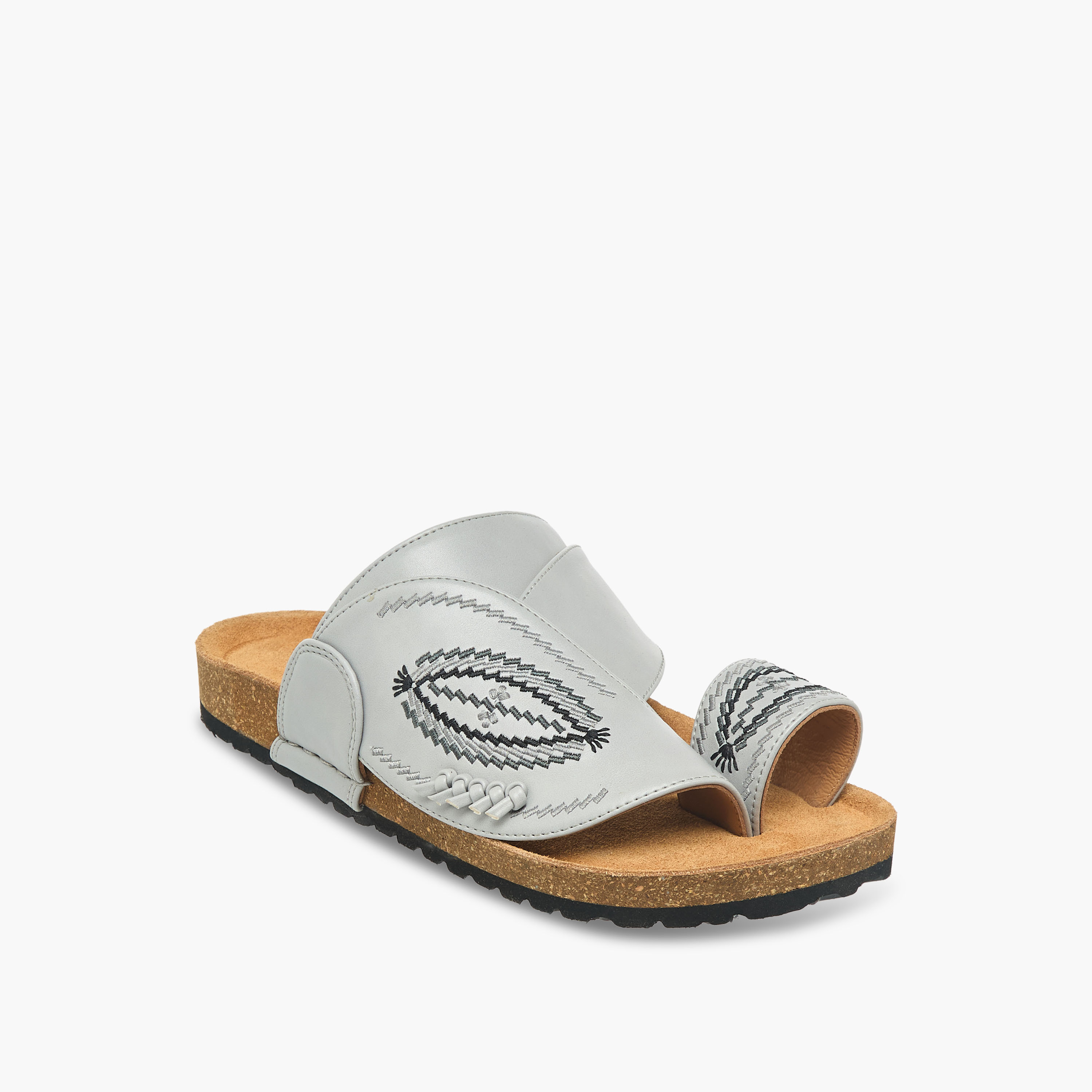 صندل عربي جلد بحلقة إصبع للأولاد من الواحة-boys-shoes-sandals-image-2