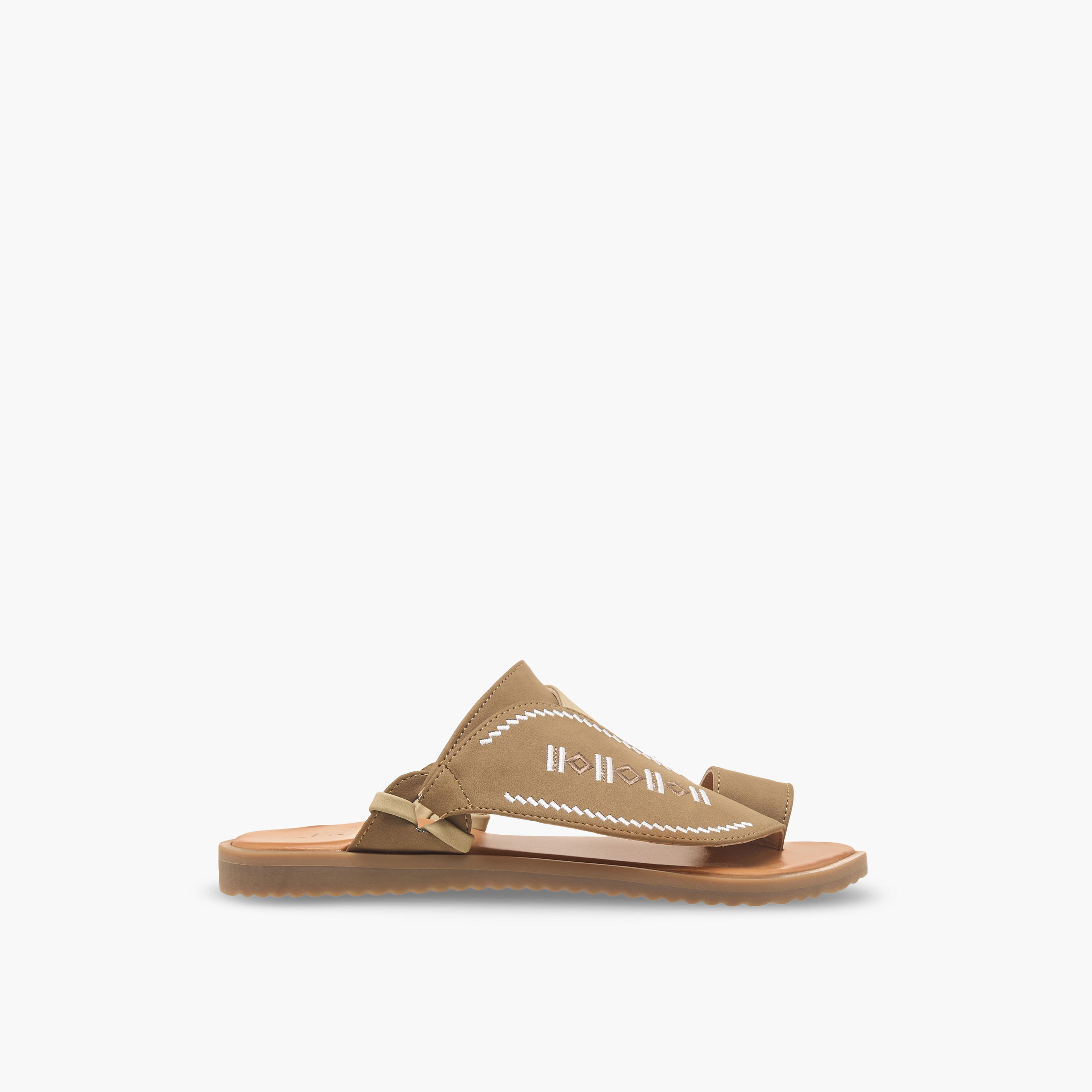 Al Waha Boys Leather Arabic Sandals-boys-shoes-sandals-image-3