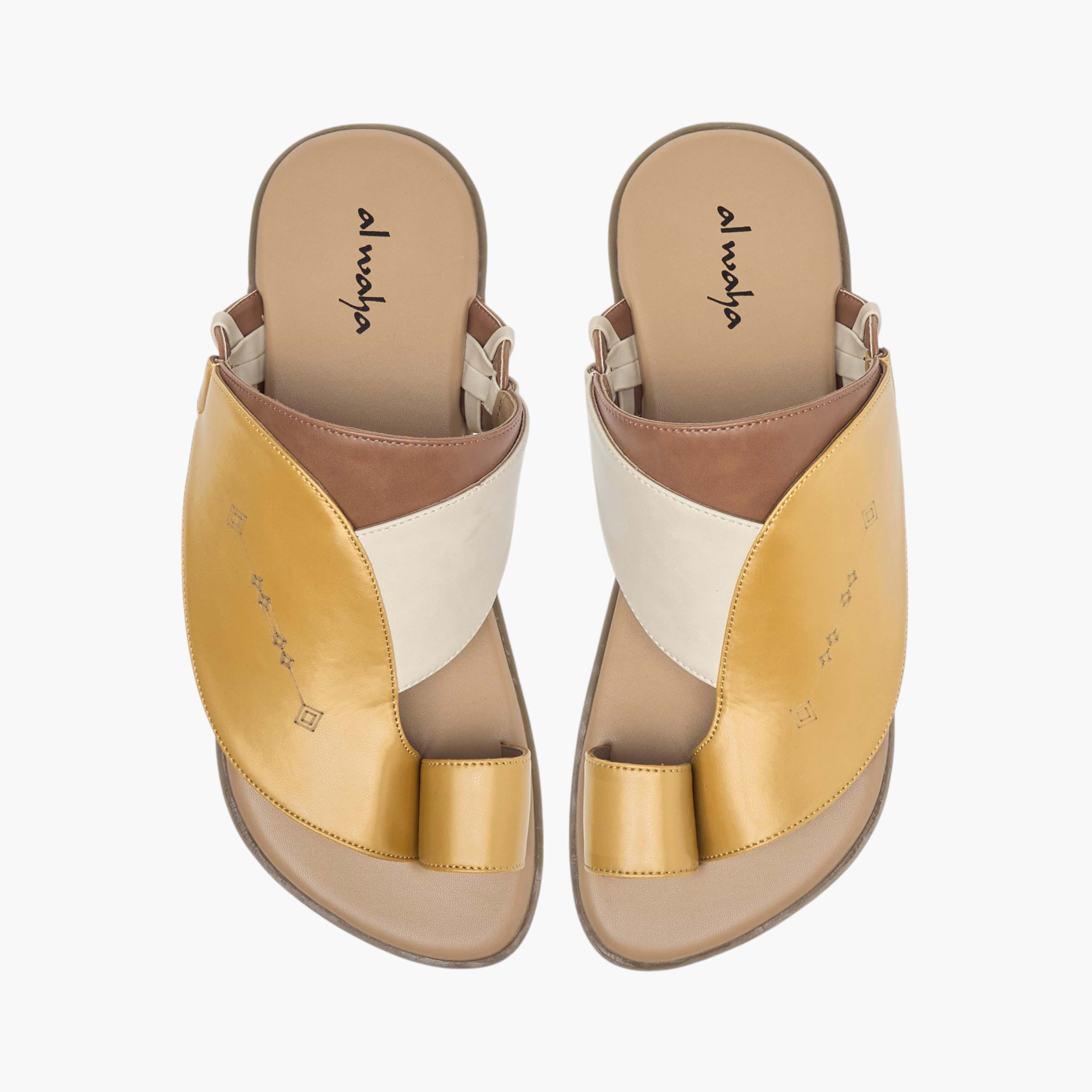 صندل عربي متعدد التصاميم سهل الارتداء بإصبع من الواحة-men-shoes-sandals-image-1