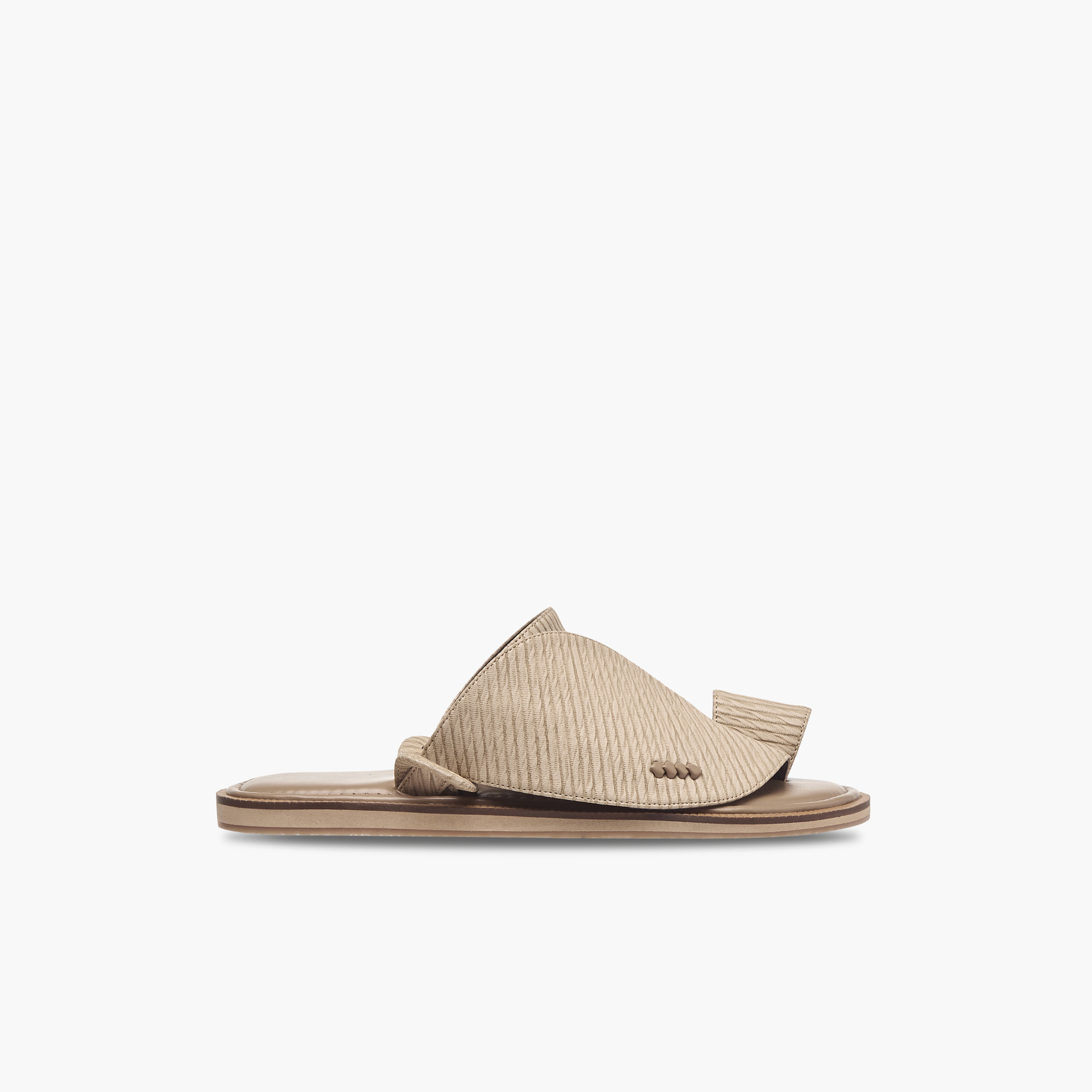 صندل عربي بارز الملمس بإصبع من الواحة-men-shoes-sandals-image-2