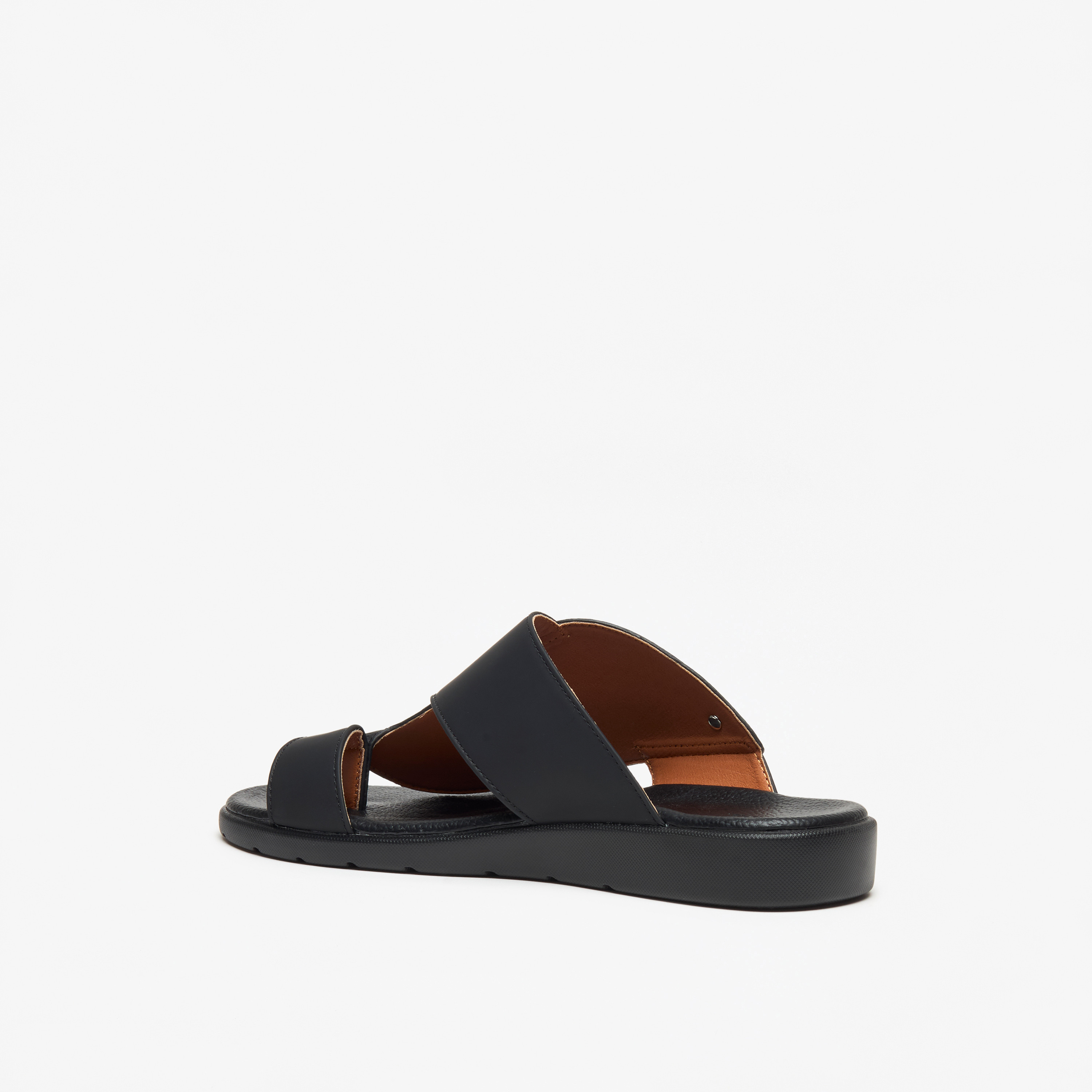 LBL by Shoexpress Men's Textured Slip-On Arabic Sandals-men-shoes-sandals-image-2