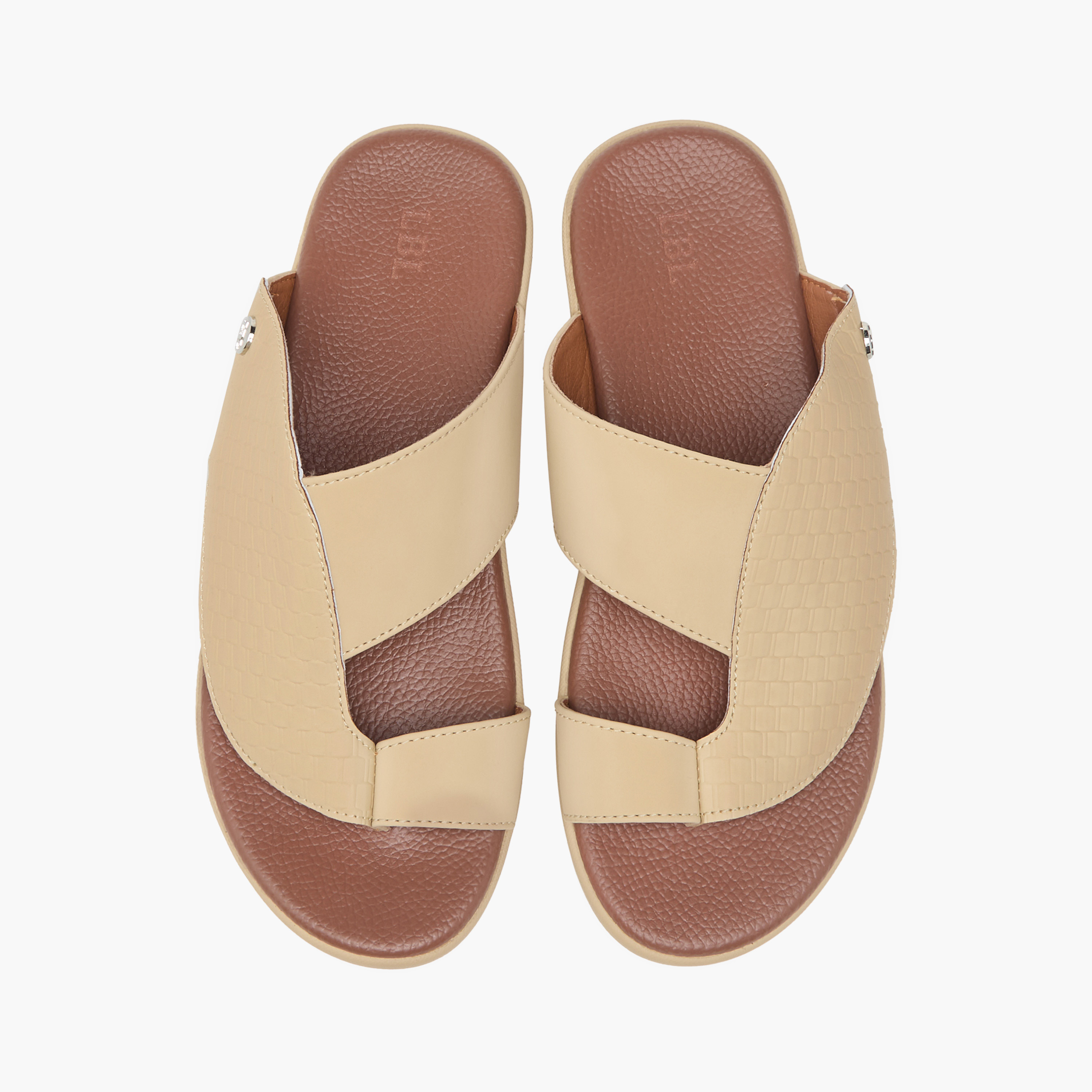 LBL by Shoexpress Men's Textured Slip-On Arabic Sandals-men-shoes-sandals-image-1