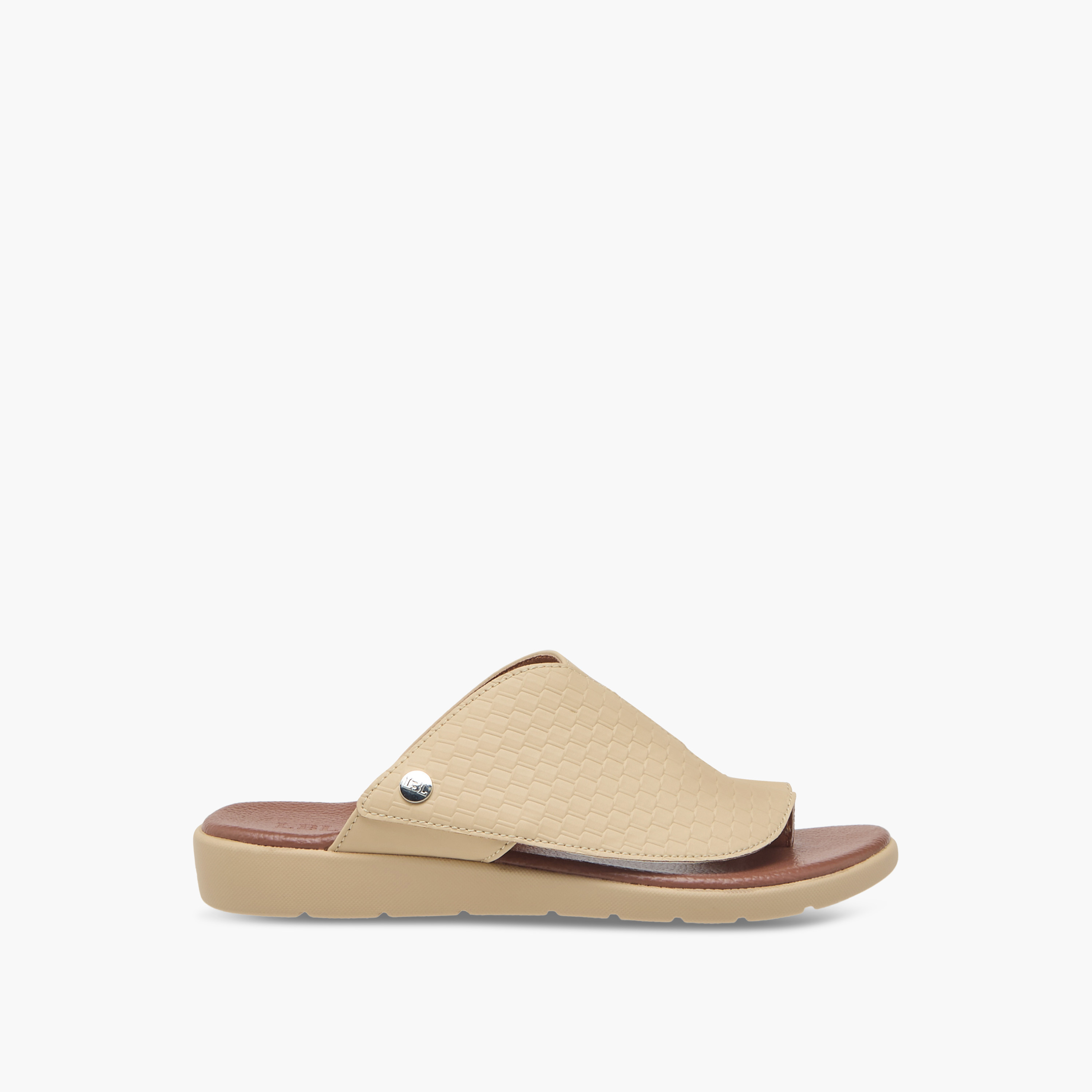 LBL by Shoexpress Men's Textured Slip-On Arabic Sandals-men-shoes-sandals-image-2