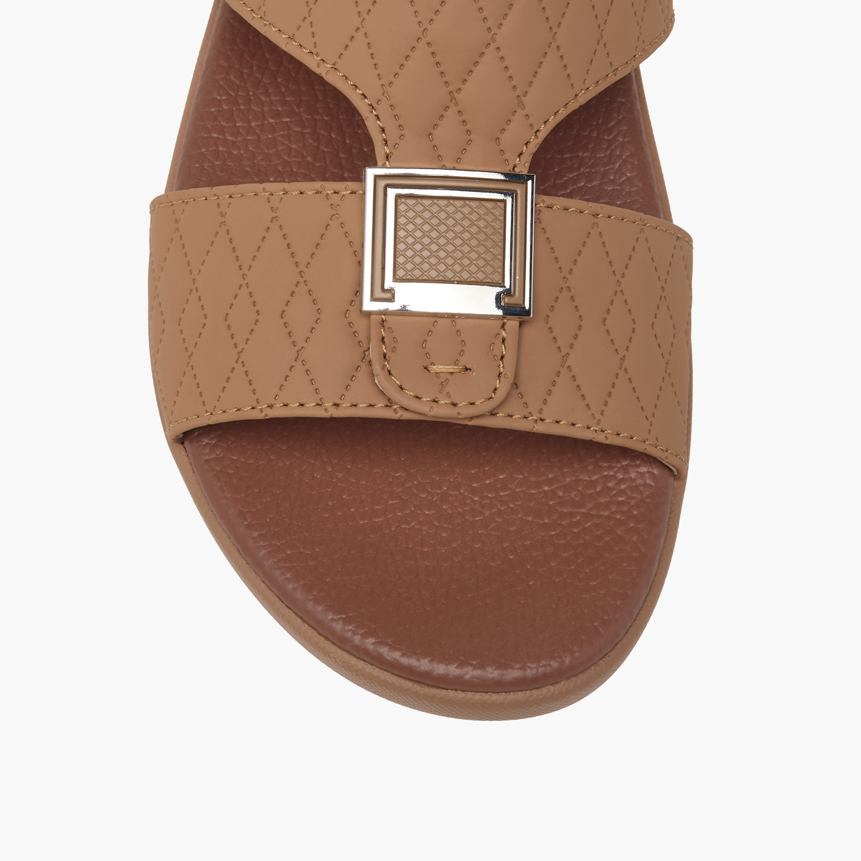 LBL by Shoexpress Men's Textured Slip-On Arabic Sandals-men-shoes-sandals-image-3