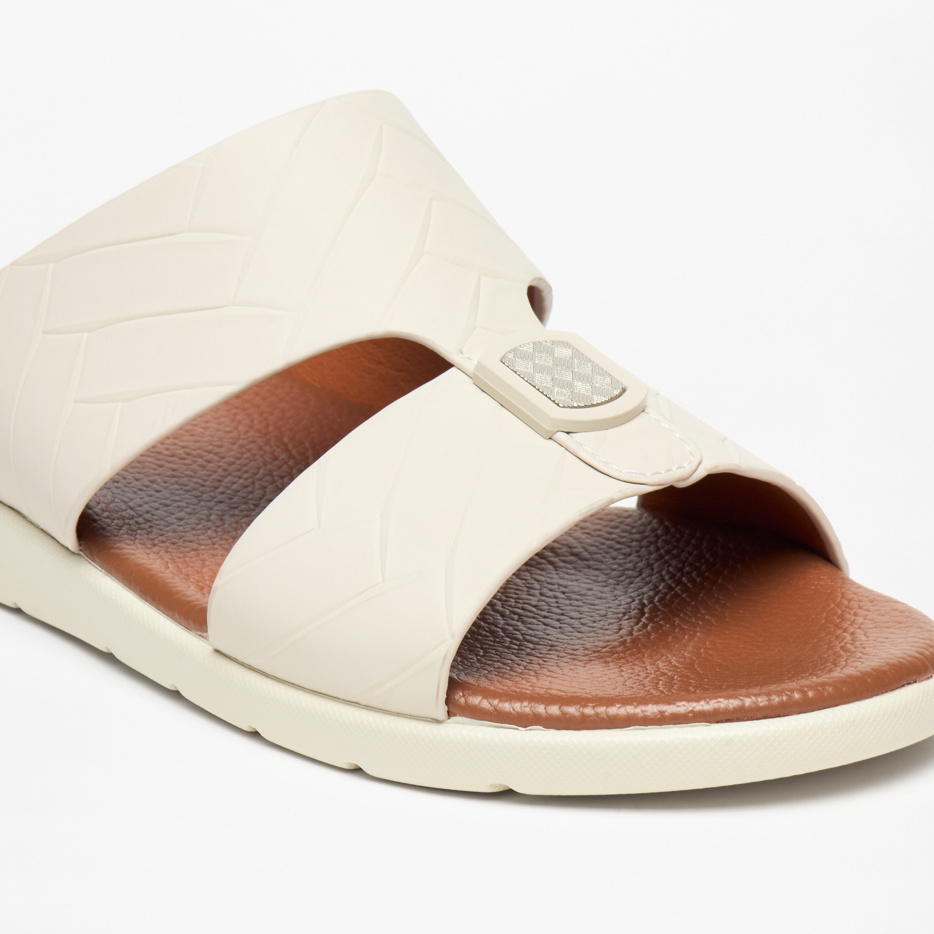 LBL by Shoexpress Men's Textured Slip-On Arabic Sandals-men-shoes-sandals-image-5