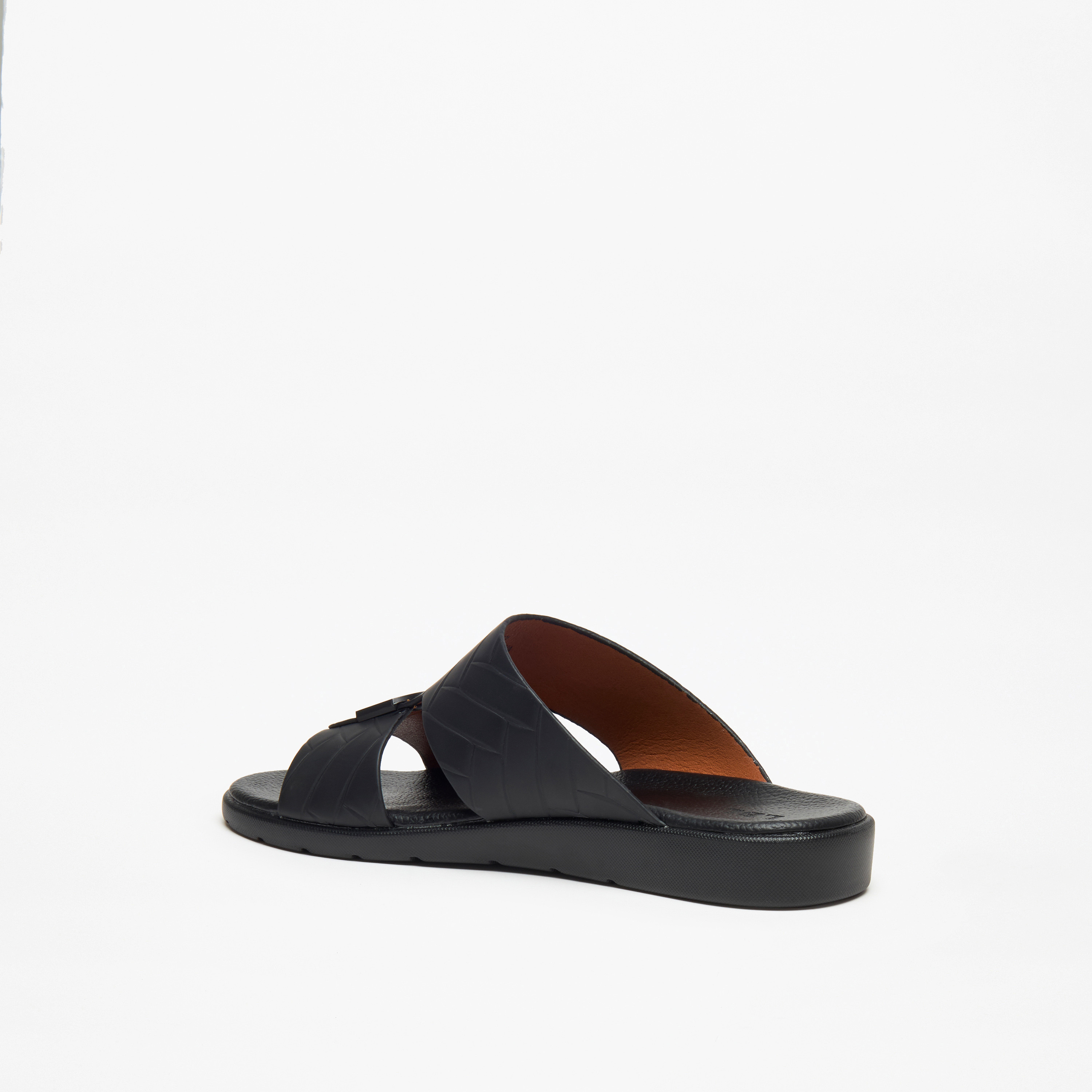 صندل عربي سهل الارتداء بارز الملمس للرجال من إل بي إل من شوإكسبريس-men-shoes-sandals-image-2