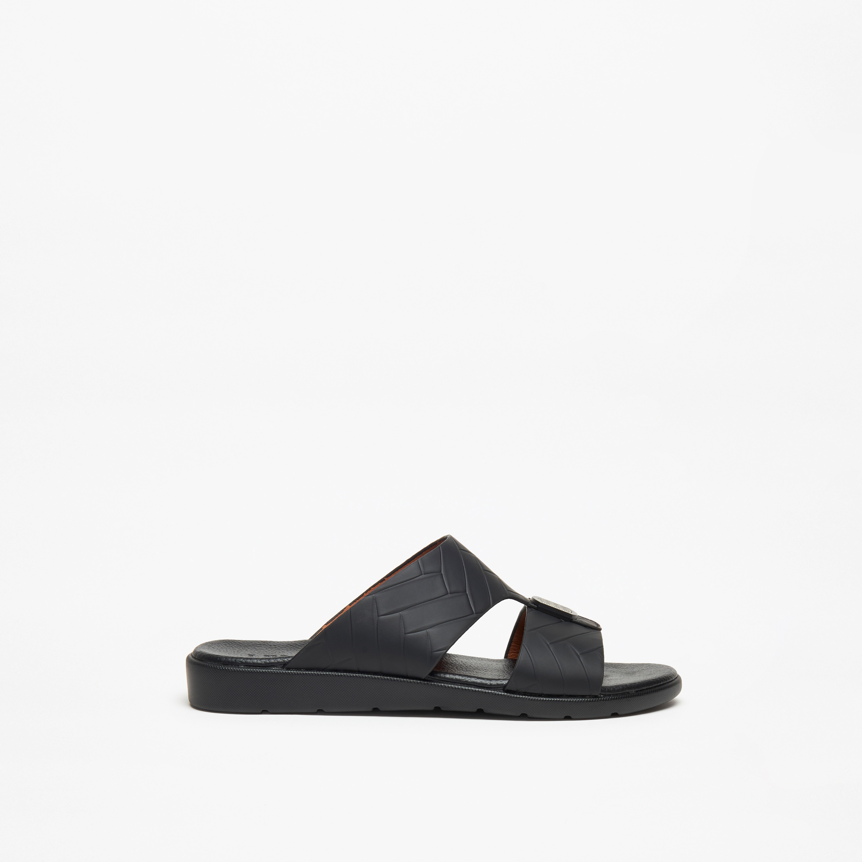 صندل عربي سهل الارتداء بارز الملمس للرجال من إل بي إل من شوإكسبريس-men-shoes-sandals-image-3