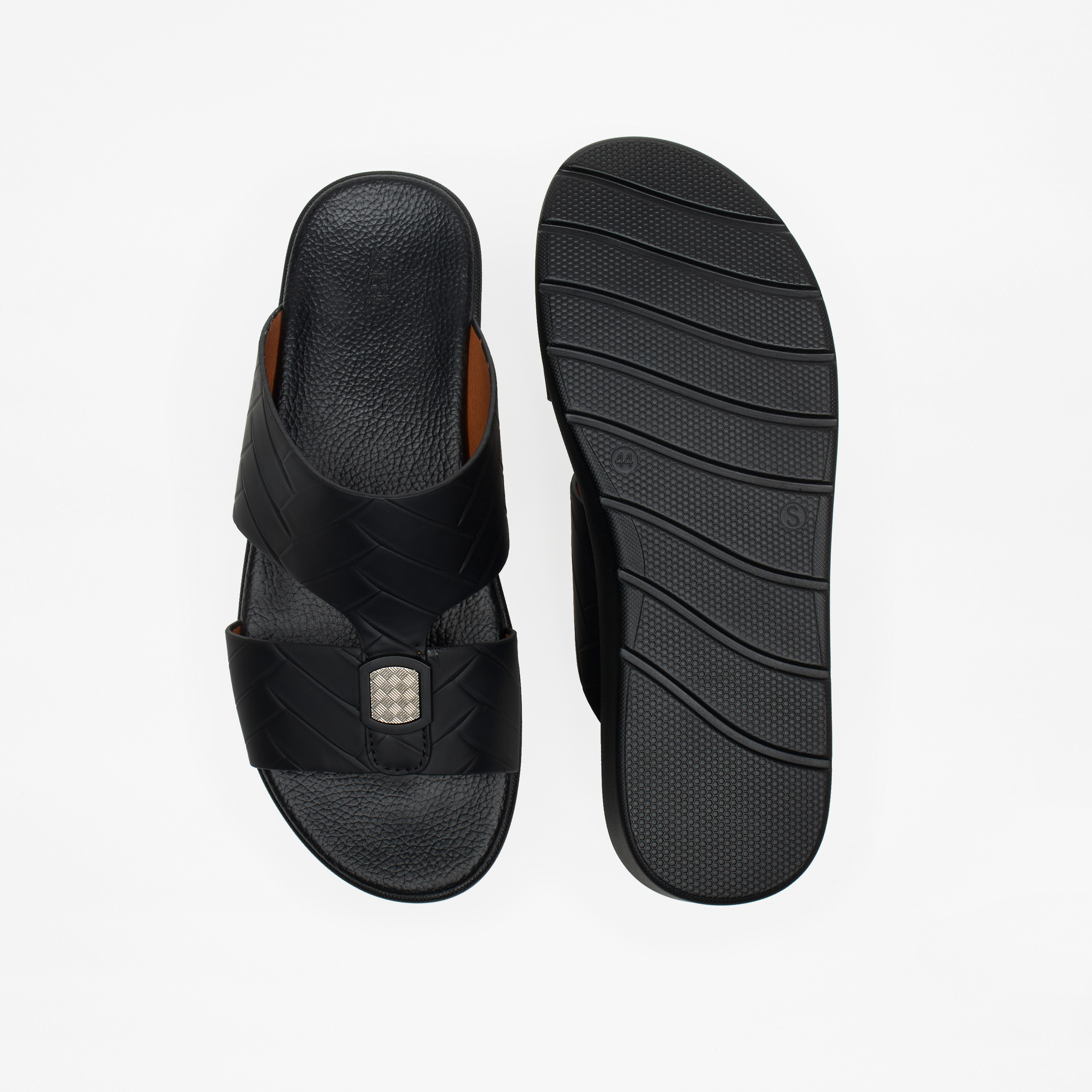 صندل عربي سهل الارتداء بارز الملمس للرجال من إل بي إل من شوإكسبريس-men-shoes-sandals-image-4