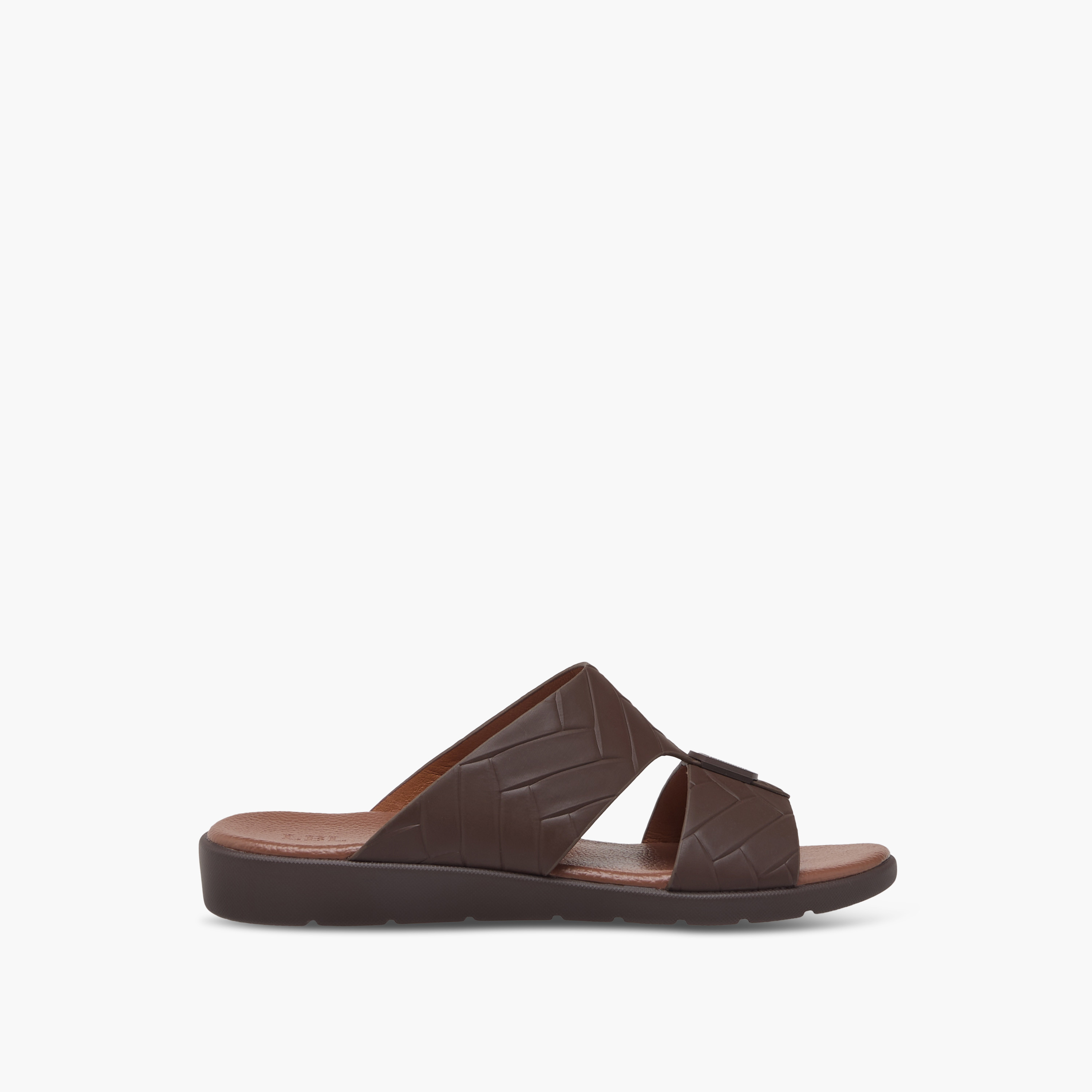 LBL by Shoexpress Men's Textured Slip-On Arabic Sandals-men-shoes-sandals-image-2