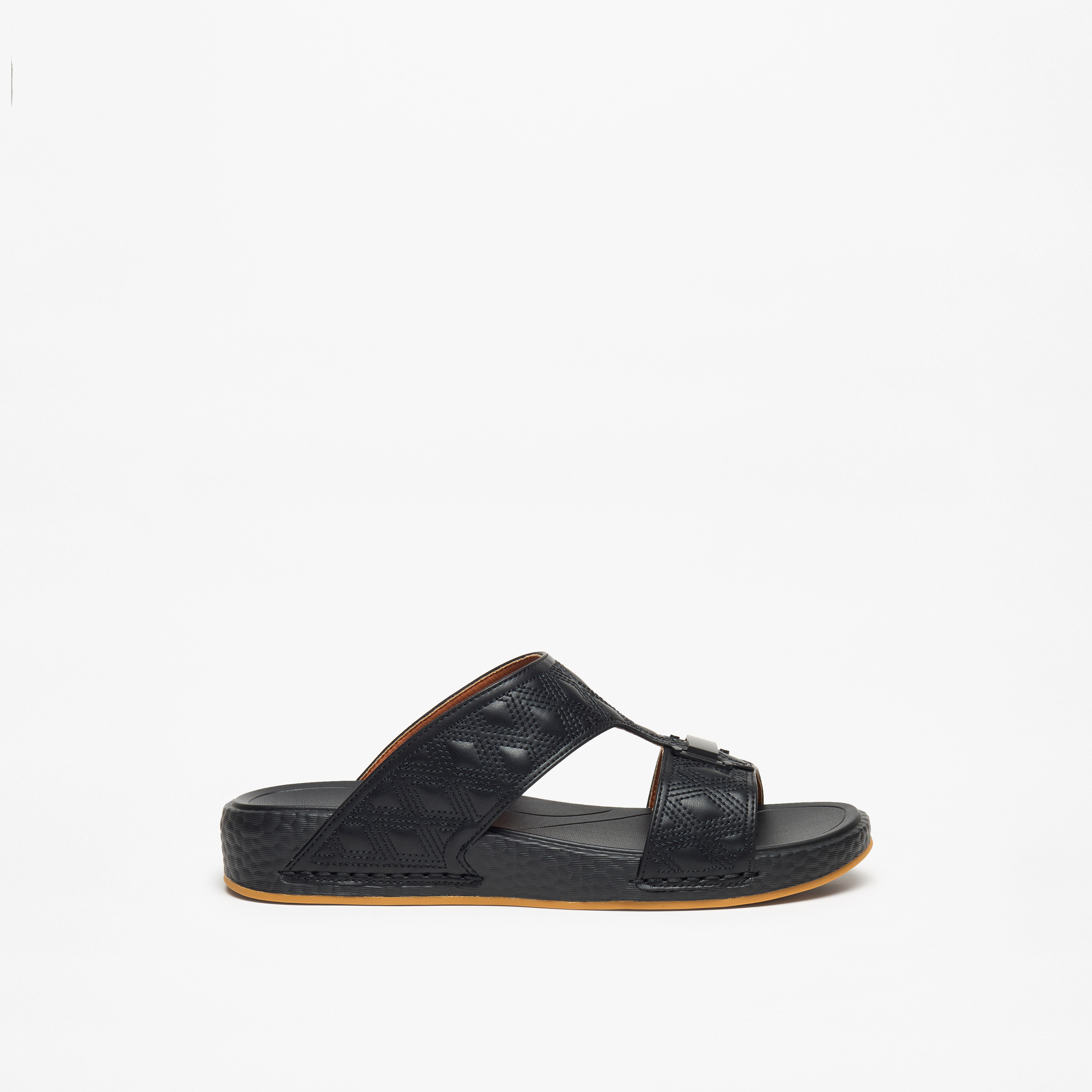 صندل عربي مبطّن سهل الارتداء بإبزيم للرجال من إل بي إل من شوإكسبريس-men-shoes-sandals-image-4