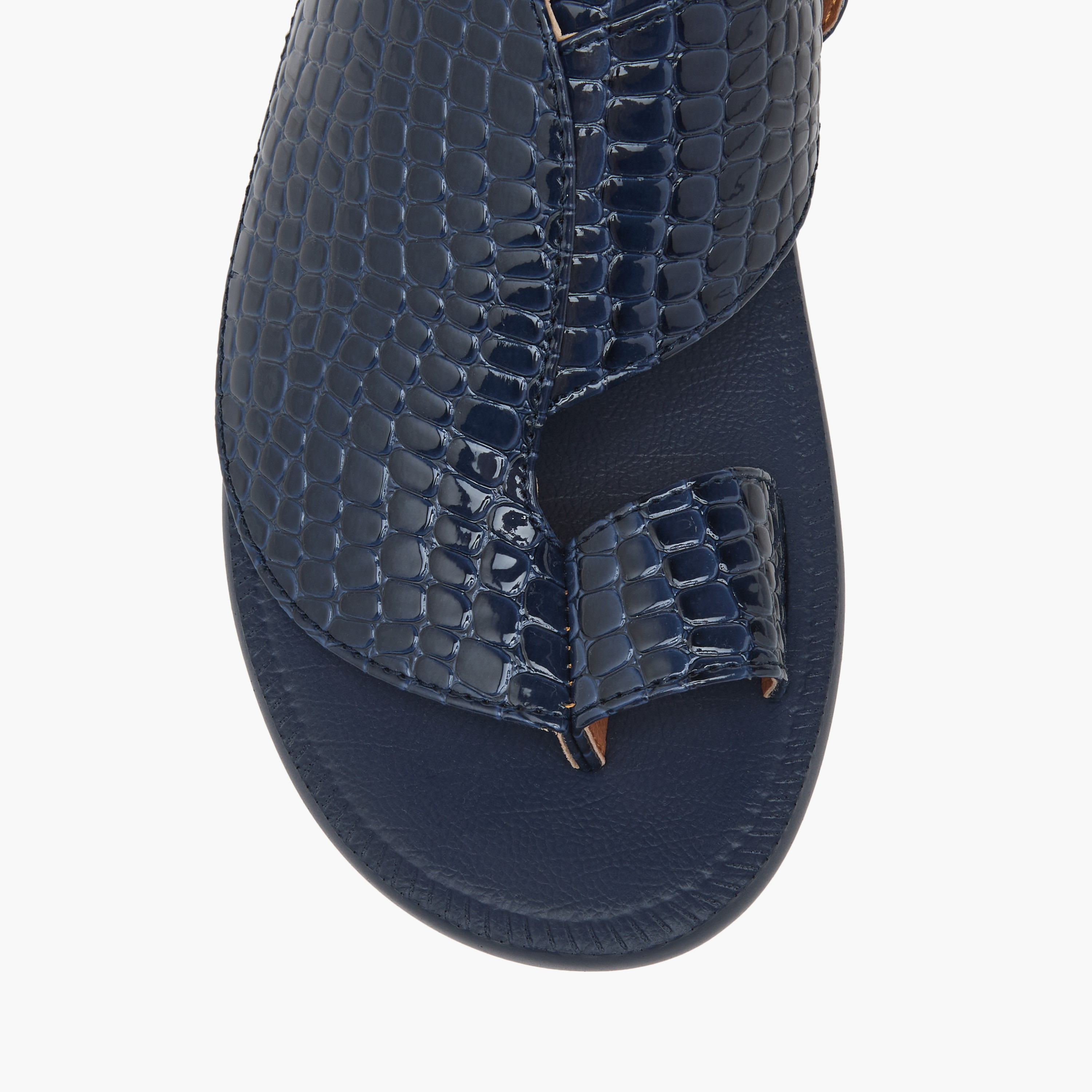 LBL by Shoexpress Men's Textured Slip-On Arabic Sandals-cpmen-footwear-sandals-image-3