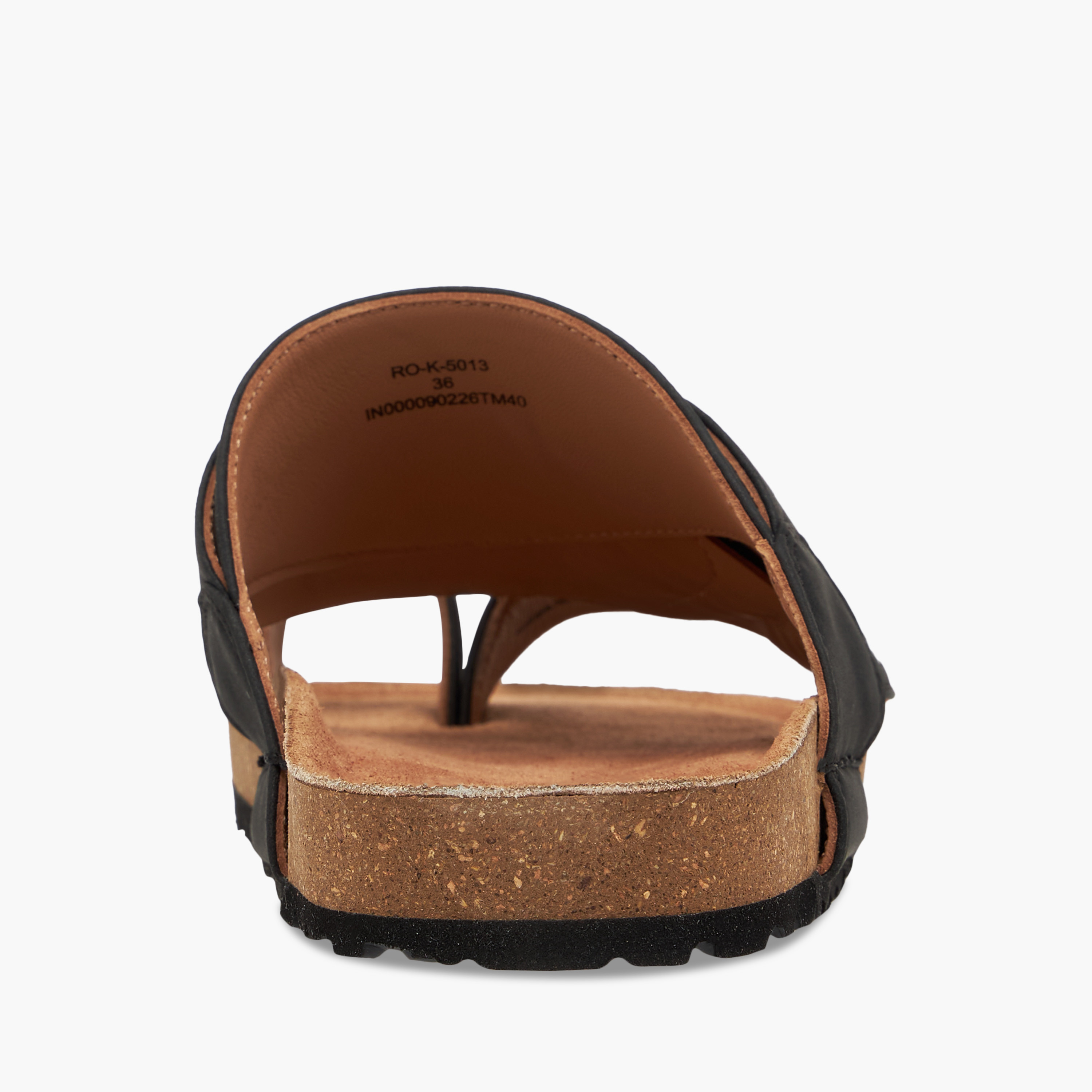 Al Waha Embroidered Slip-On Arabic Sandals with Toe Loop-boys-shoes-sandals-image-4