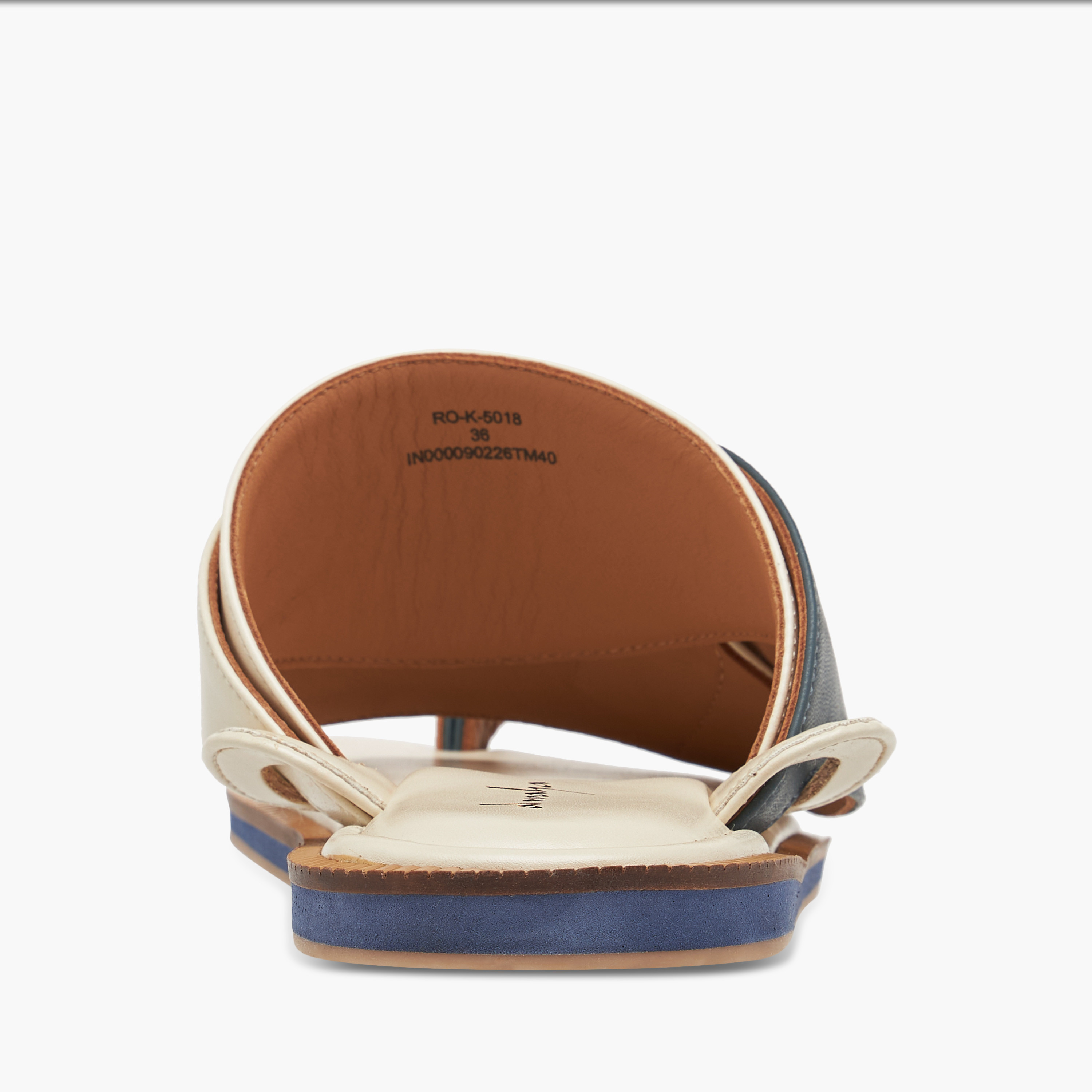 Al Waha Embroidered Slip-On Arabic Sandals with Toe Loop-boys-shoes-sandals-image-4