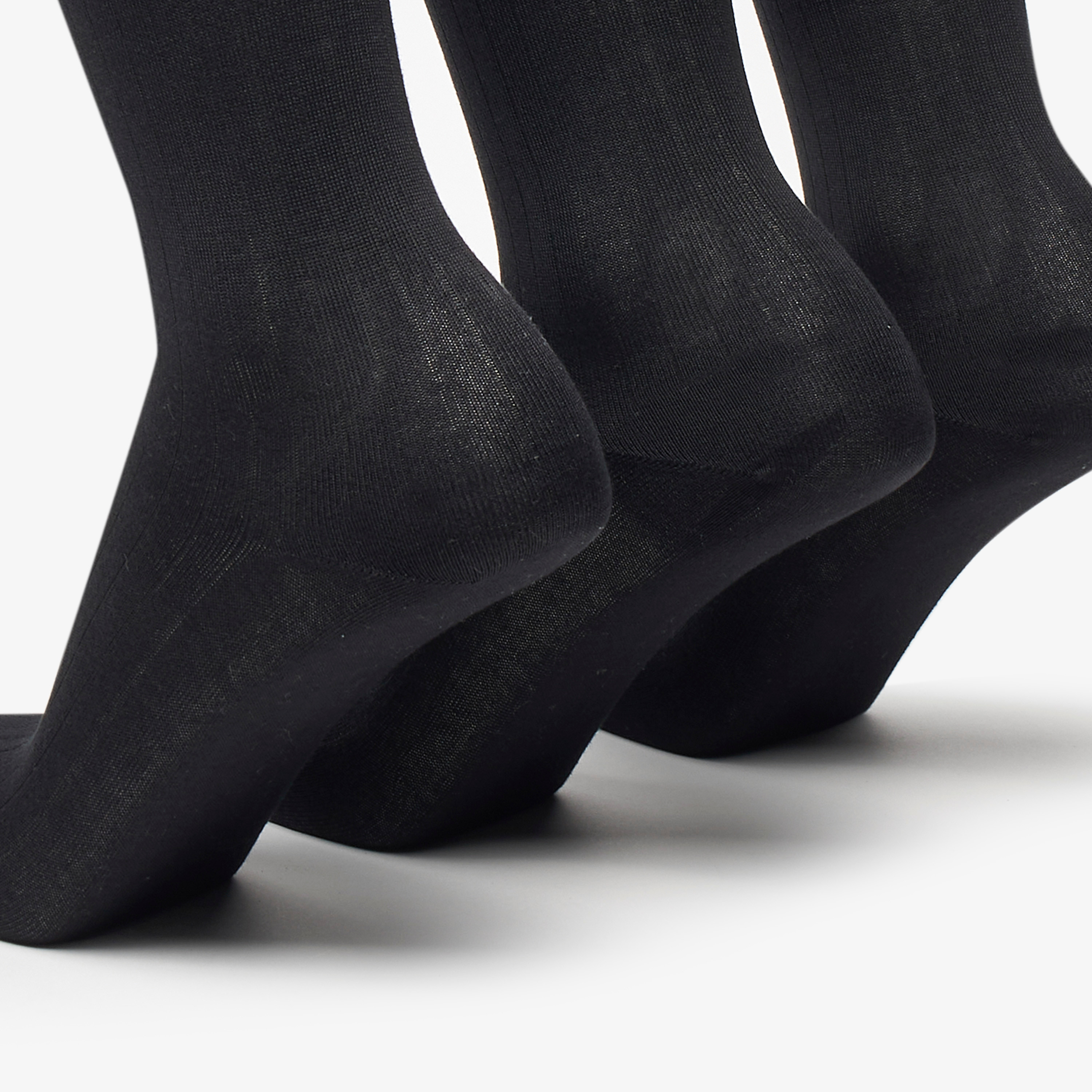 جوارب متنوعة بطول ربلة الساق من دوتشيني - طقم 3 أزواج-men-socks-image-2