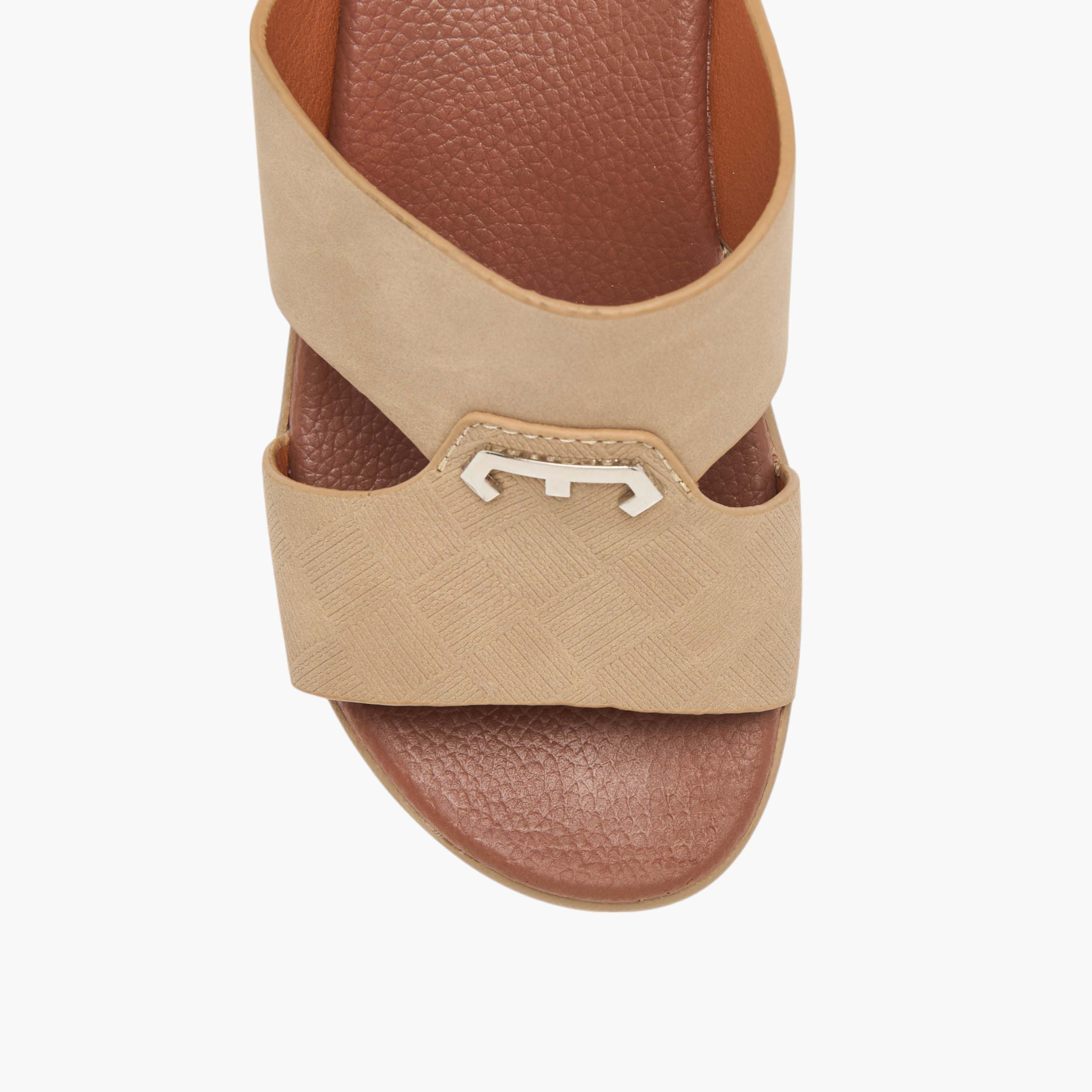 LBL by Shoexpress Textured Slip-On Arabic Sandals-boys-shoes-sandals-image-3