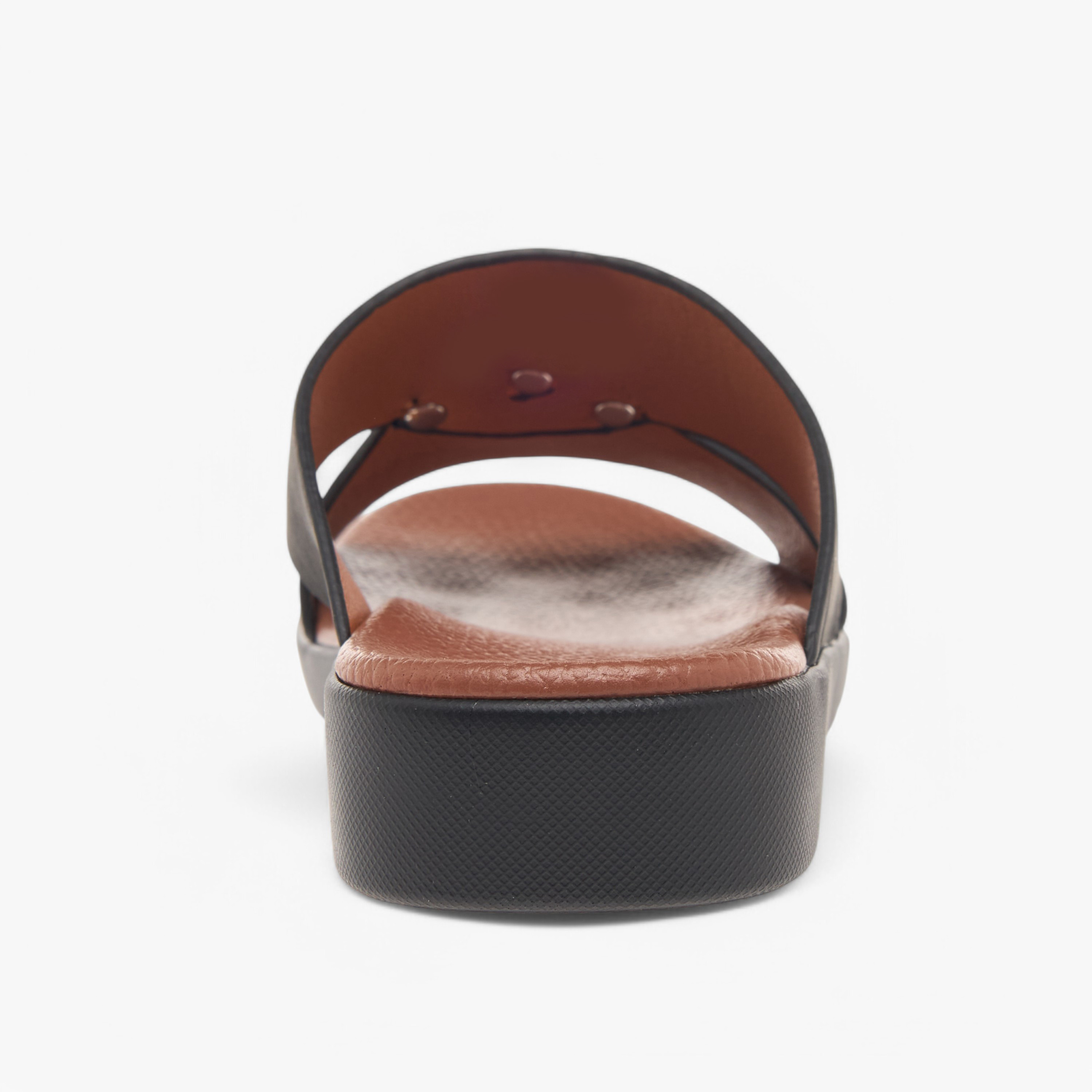 LBL by Shoexpress Textured Slip-On Arabic Sandals-boys-shoes-sandals-image-4