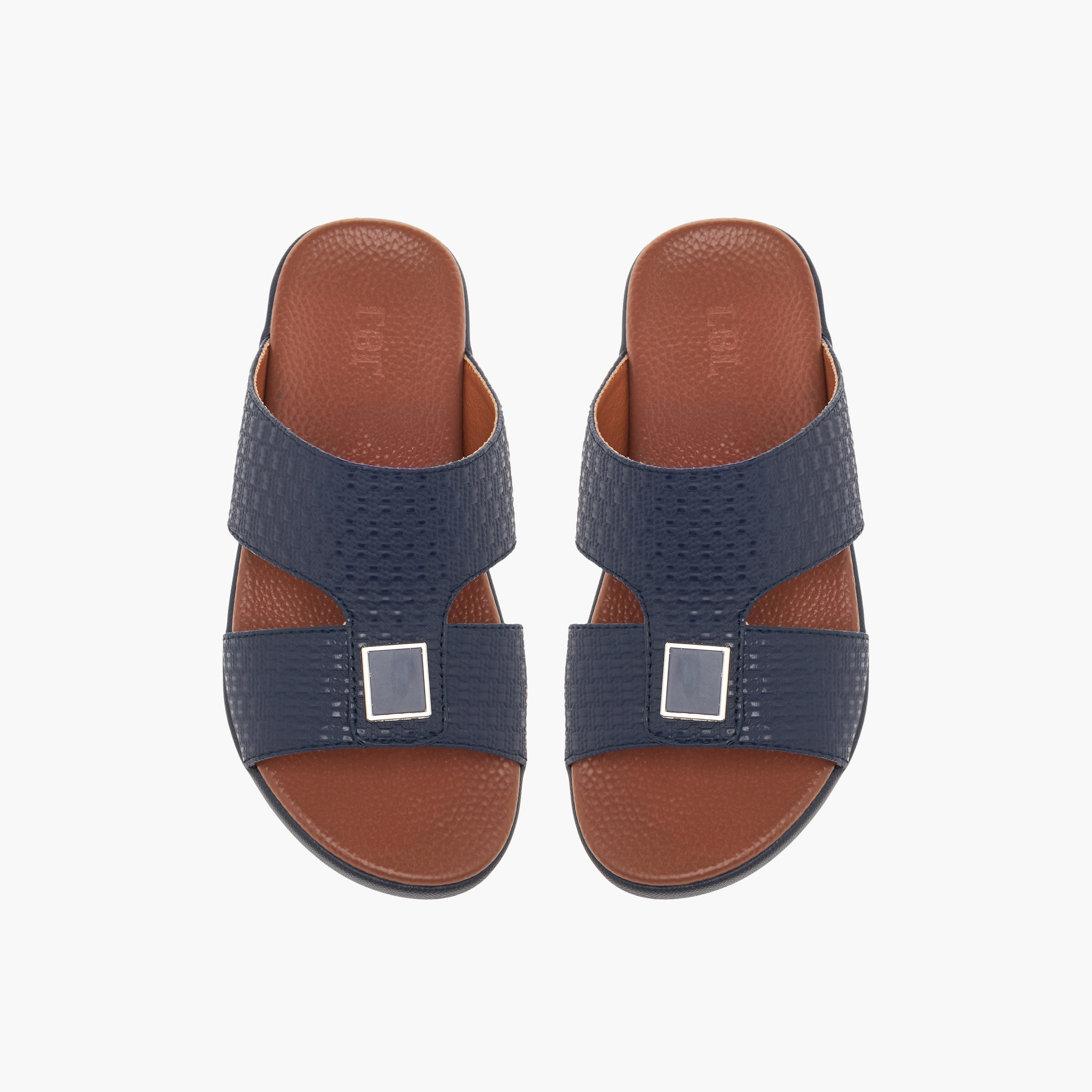 LBL by Shoexpress Textured Slip-On Arabic Sandals-baby-girls-shoes-sandals-image-1