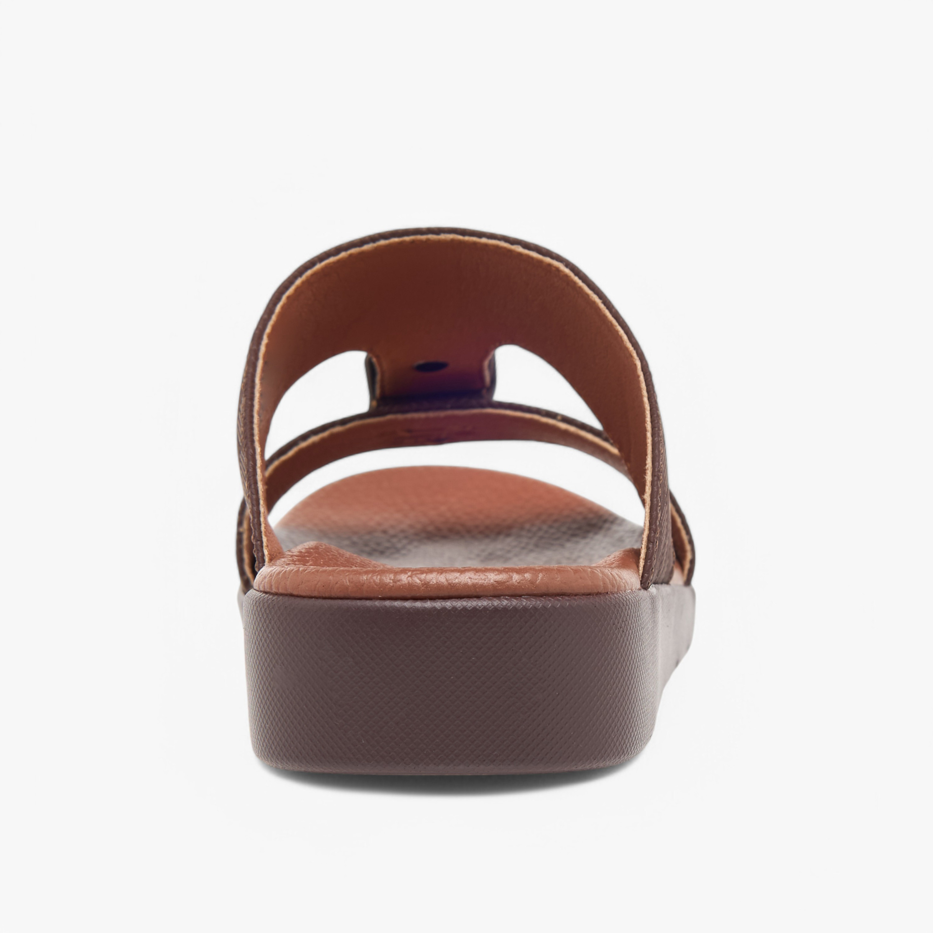 LBL by Shoexpress Textured Slip-On Arabic Sandals with Accent Detail-boys-shoes-sandals-image-4