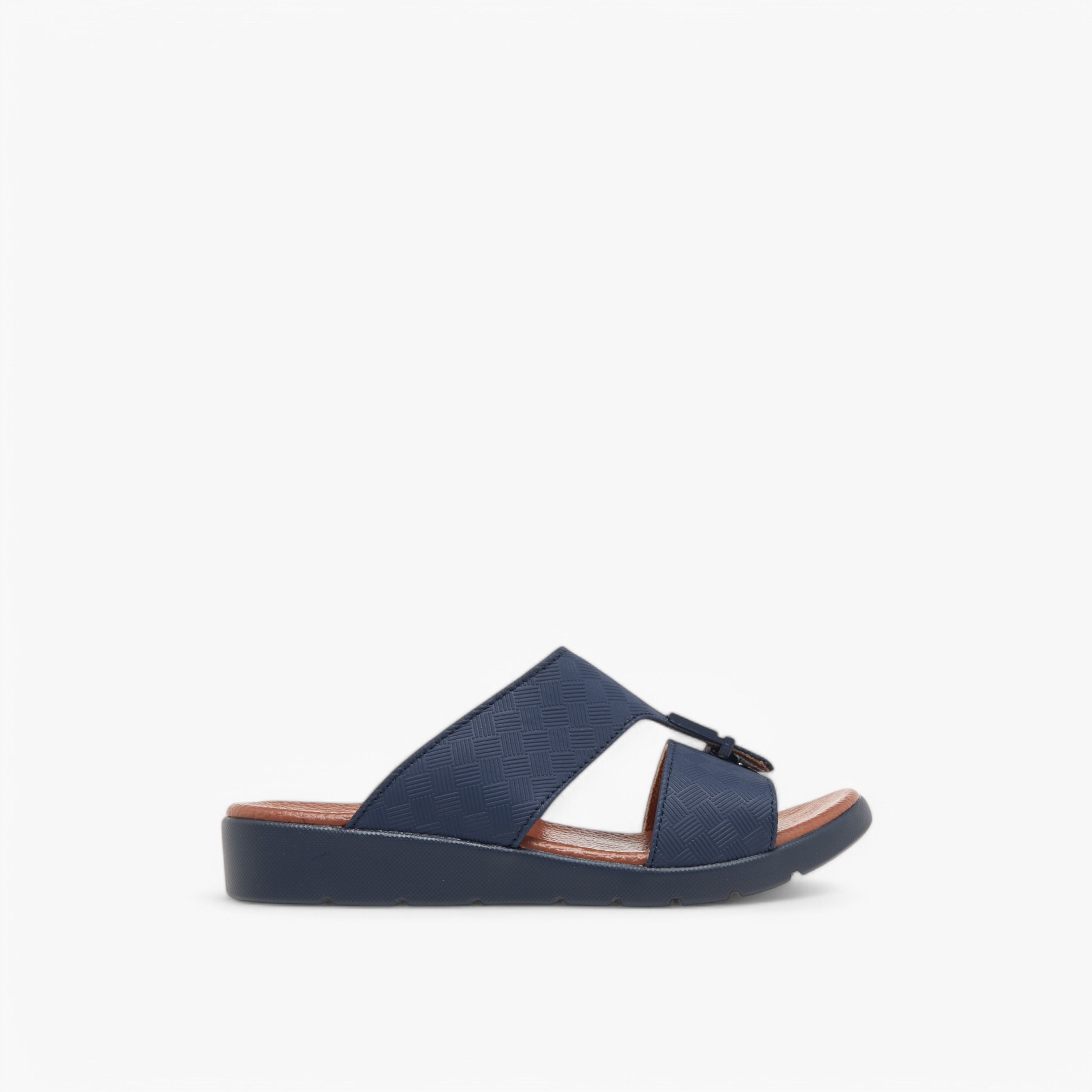 LBL by Shoexpress Textured Slip-On Arabic Sandals with Accent Detail-boys-shoes-sandals-image-2