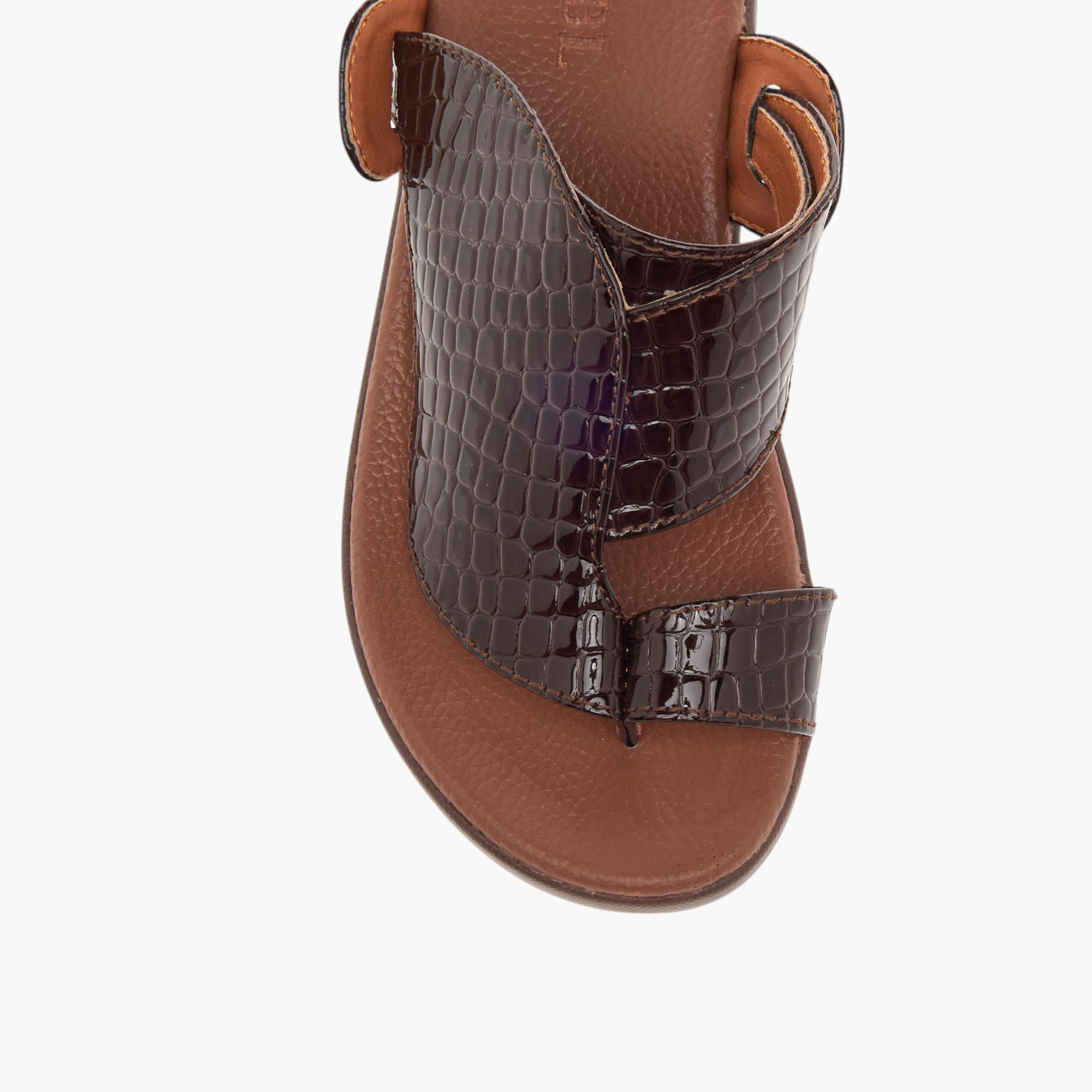 LBL by Shoexpress Textured Slip-On Arabic Sandals-boys-shoes-sandals-image-3